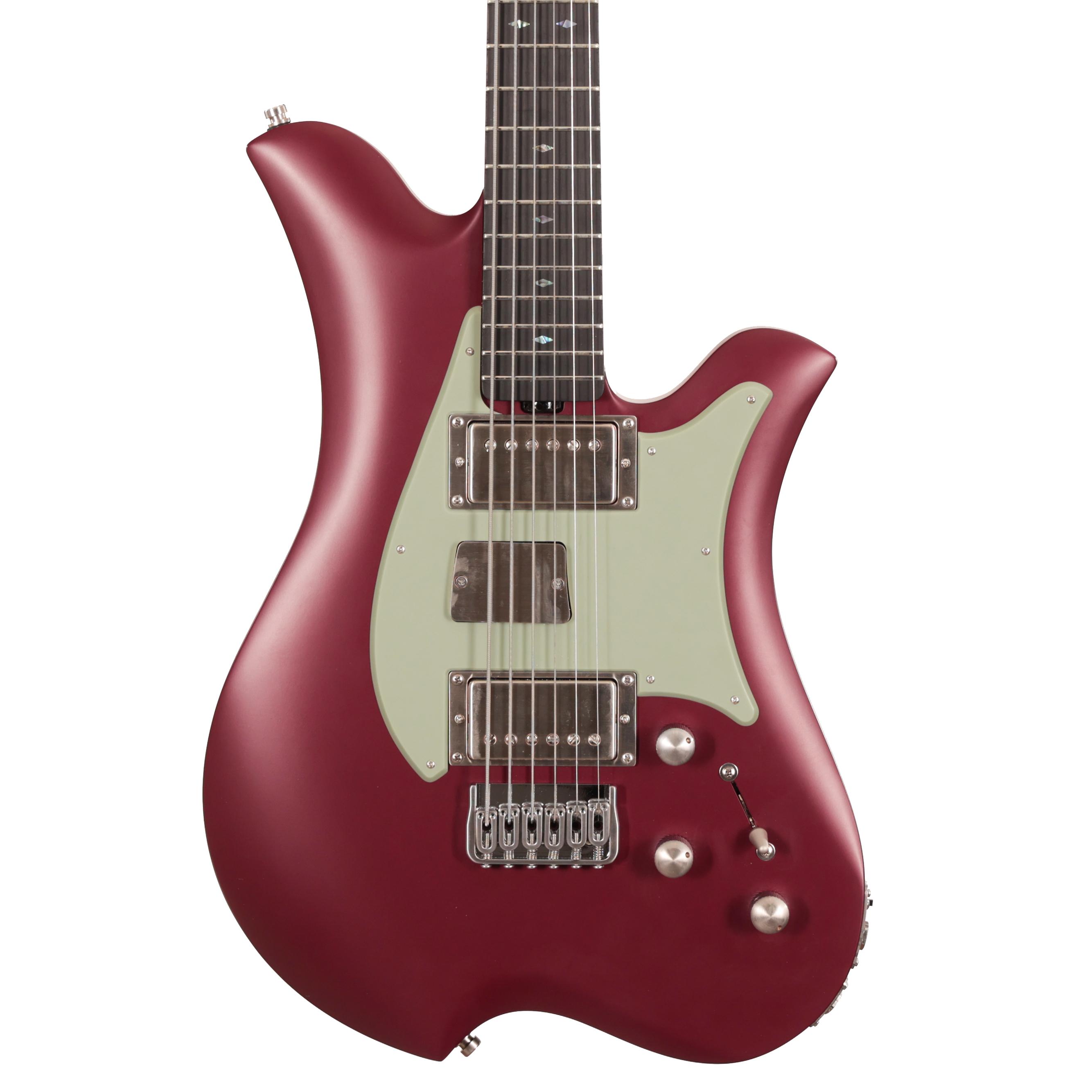 Bacci Guitars Leonardo Dual Output HH Baritone Guitar in Satin Cabernet - 120BLF00086 (2).jpeg