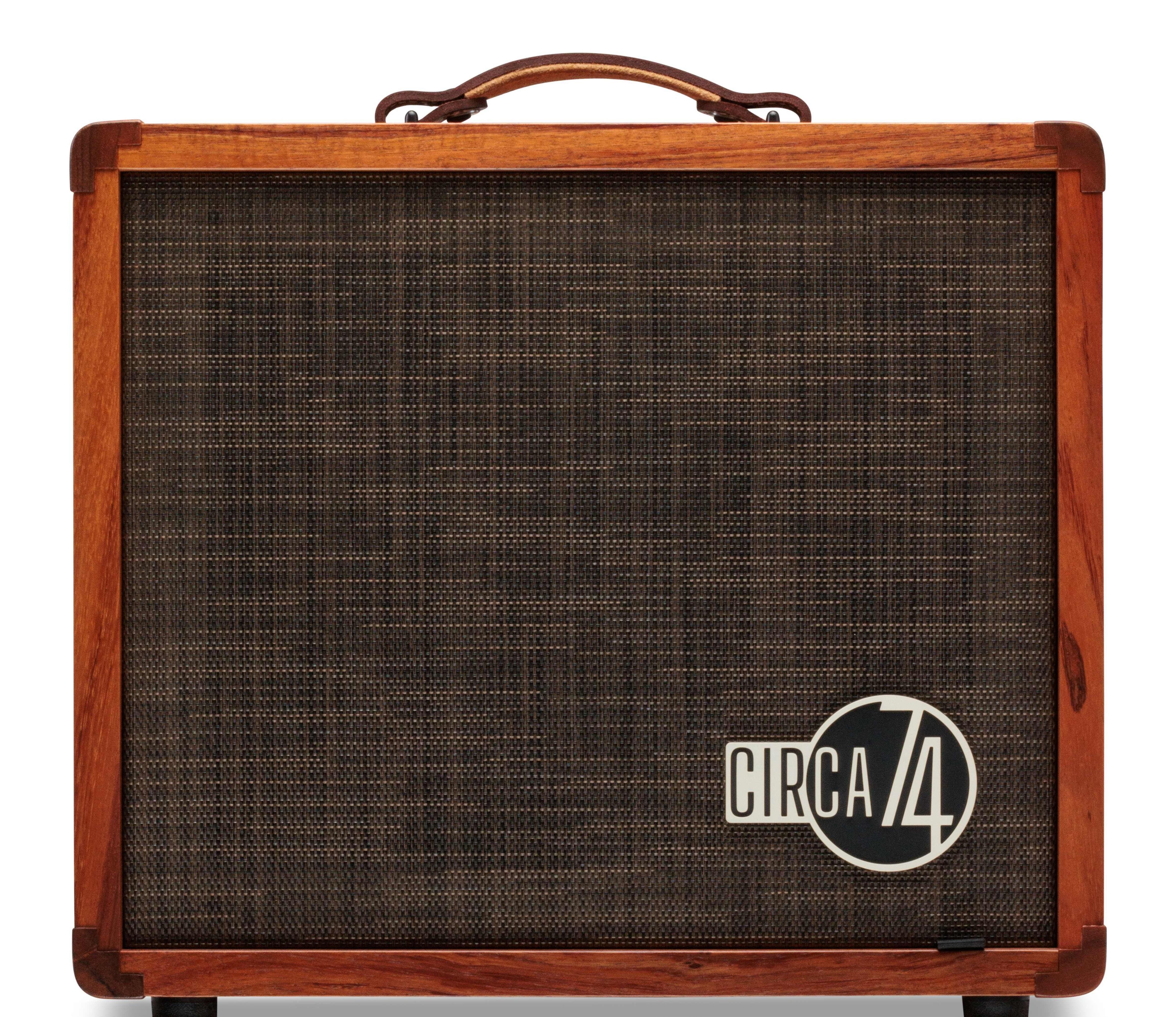 Taylor Circa 74 2-in-1 150W Acoustic Guitar and Vocal Amplifier with Amp Stand - Taylor-Circa-74-Select-Koa-C7401438-gallery-07-2025.jpg
