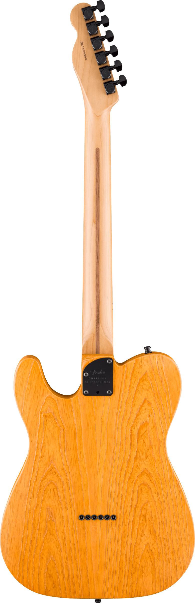 Fender American Professional II Sandblasted HH Telecaster in Aged Natural - 0173941734_fen_ins_bck_1_rl.jpg