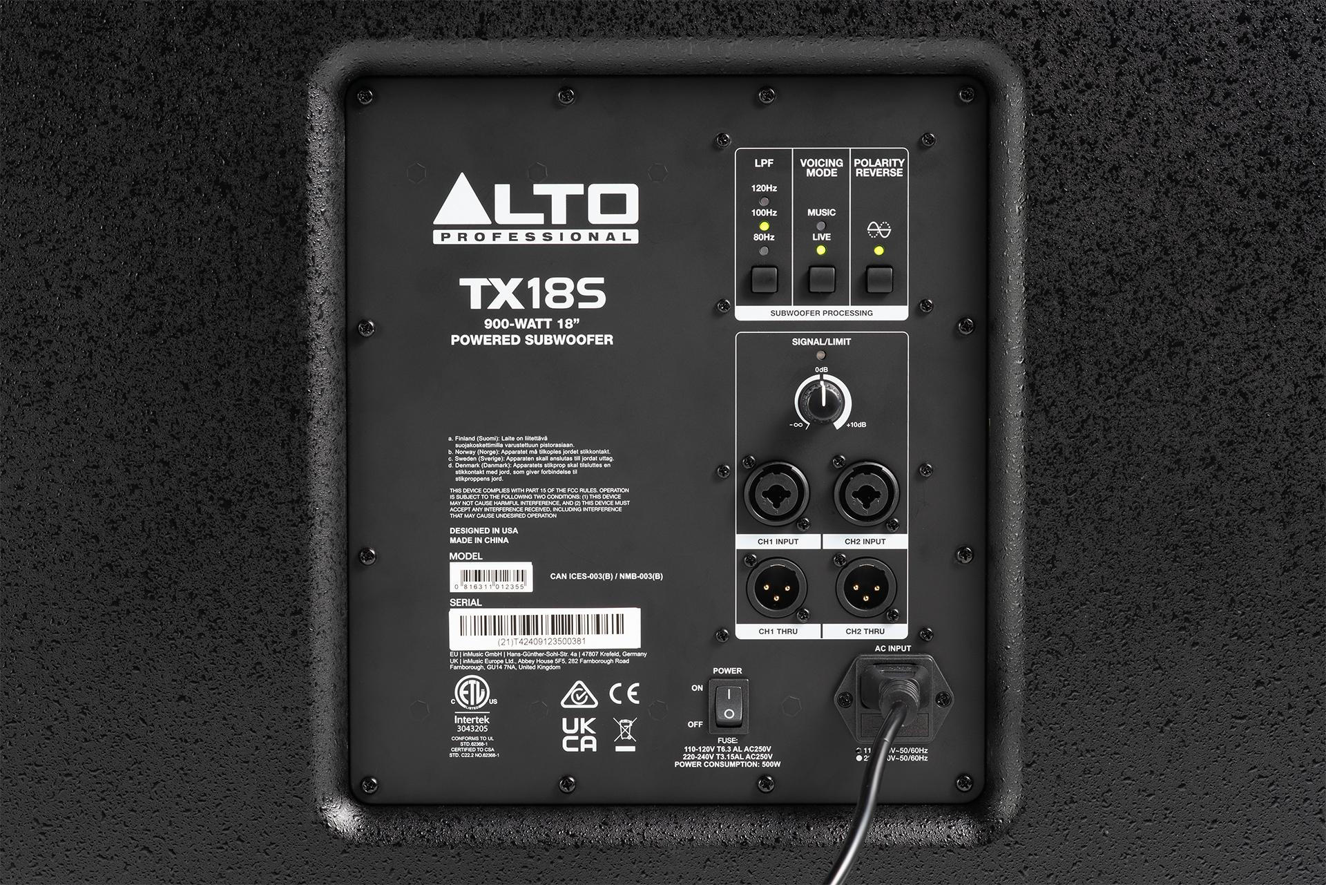 Alto TX18S 900W 18-inch DSP-Enhanced Powered Subwoofer - TX18SXUK (5).jpg
