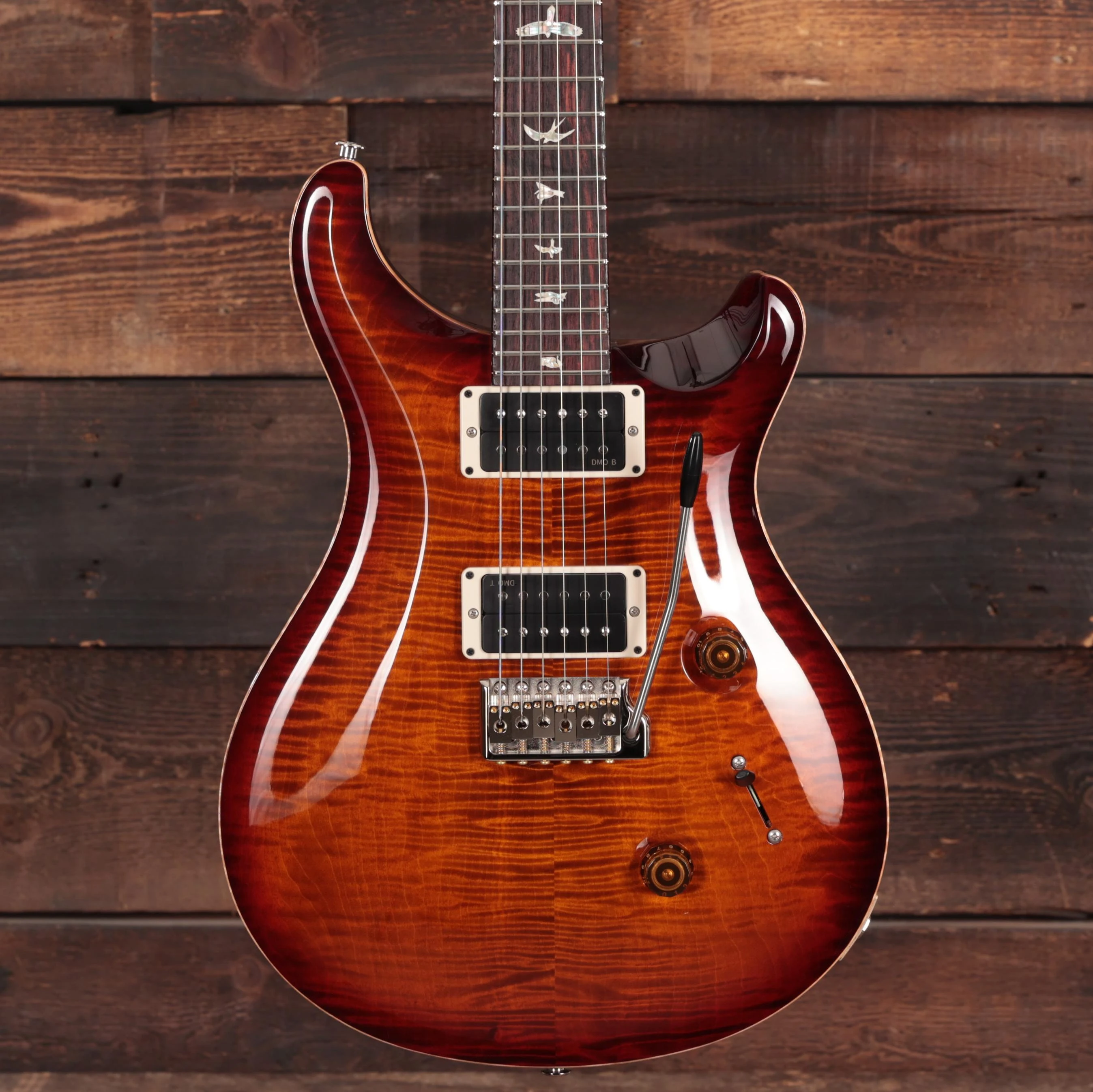 PRS Custom 24 Electric Guitar in Dark Chery Sunburst - 0395694 (3).jpg