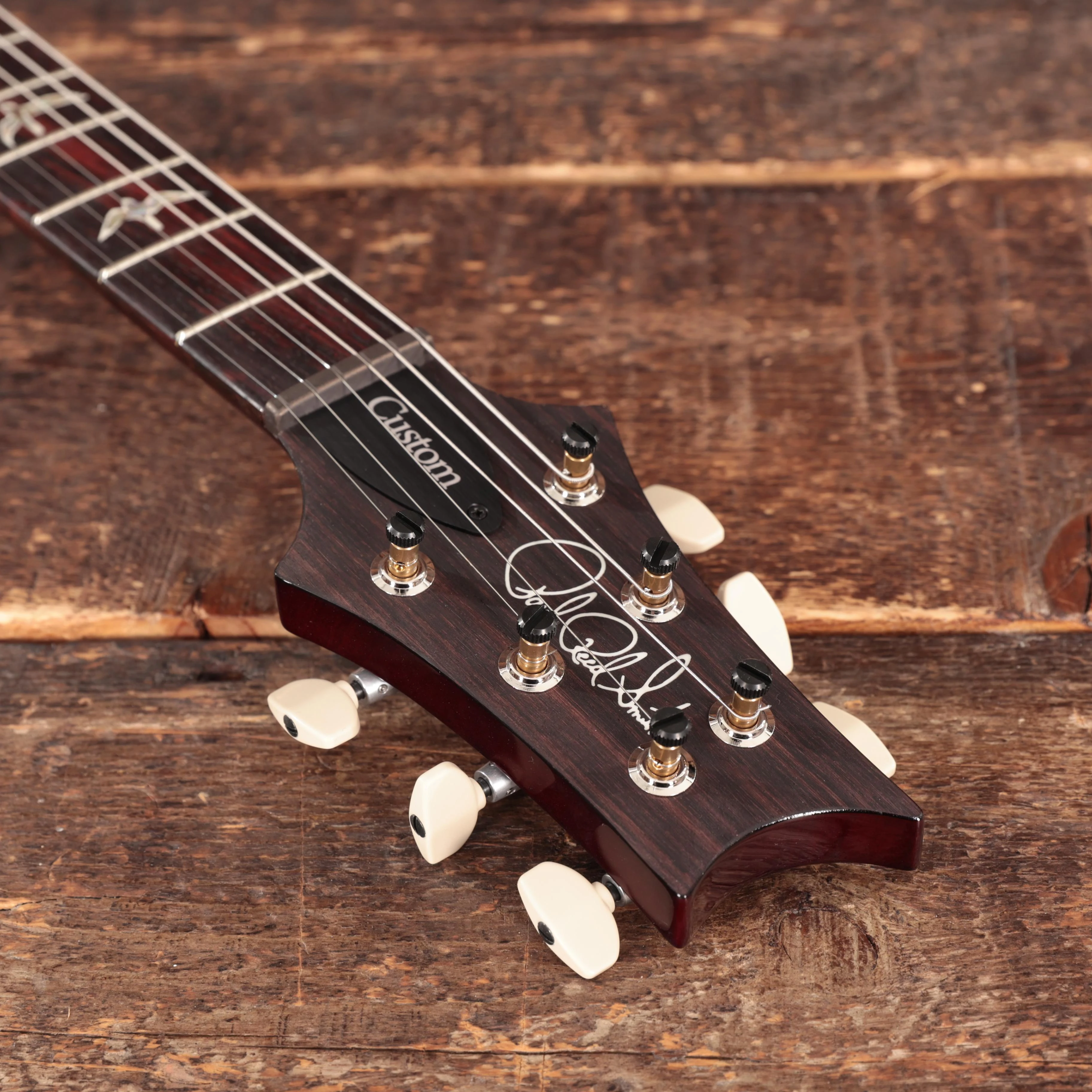 PRS Custom 24 Electric Guitar in Dark Chery Sunburst - 0395694 (17).jpg