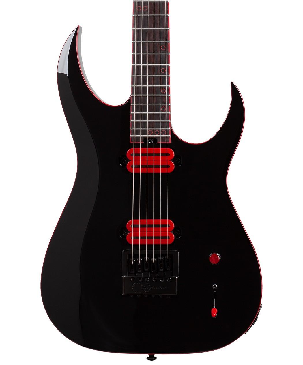 Schecter Sunset-6 ET EX Red Dawn Evertune Baritone Electric Guitar - SCH-GTR-3894 (1).jpg