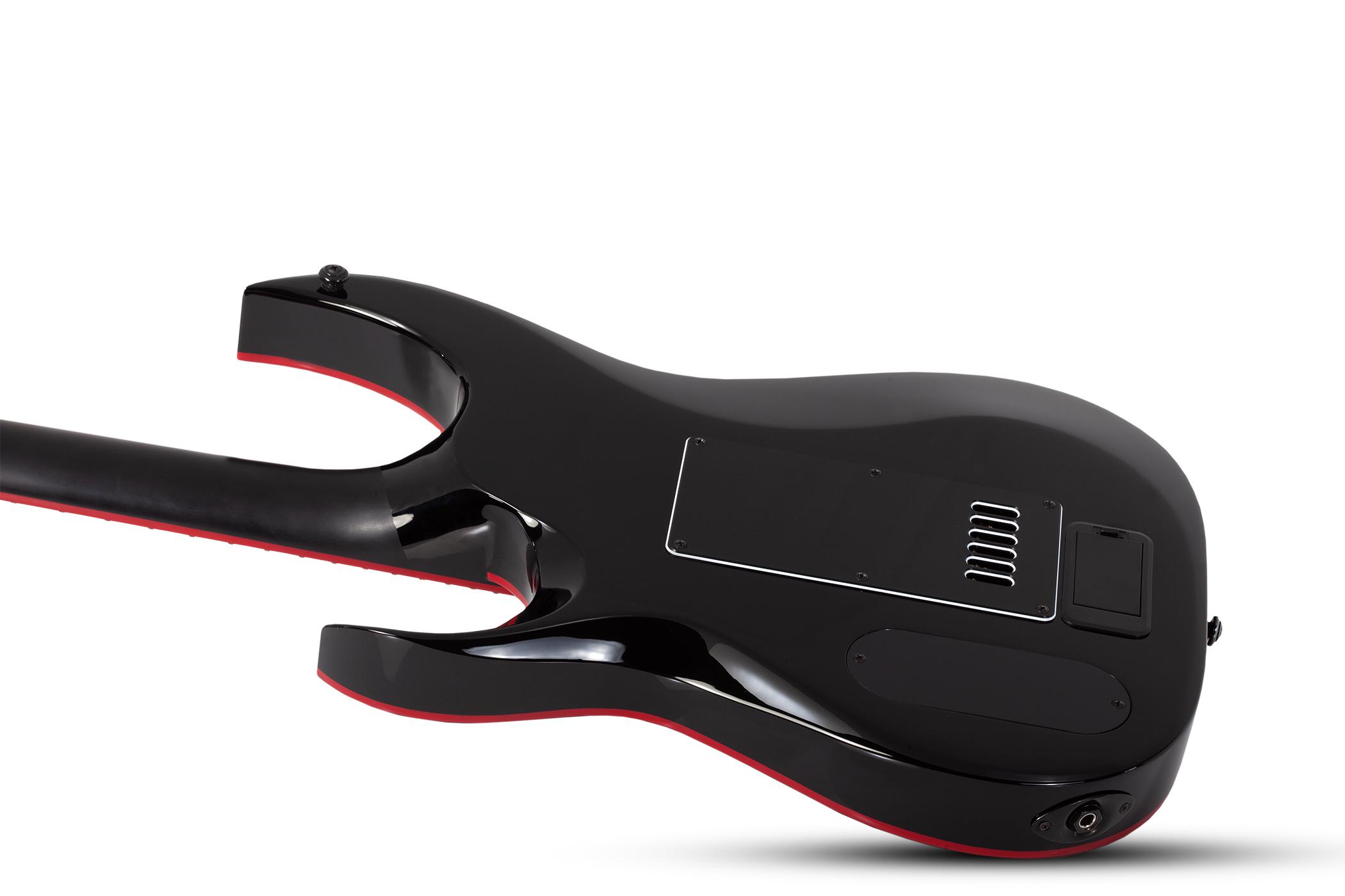 Schecter Sunset-6 ET EX Red Dawn Evertune Baritone Electric Guitar - SCH-GTR-3894 (3).jpg