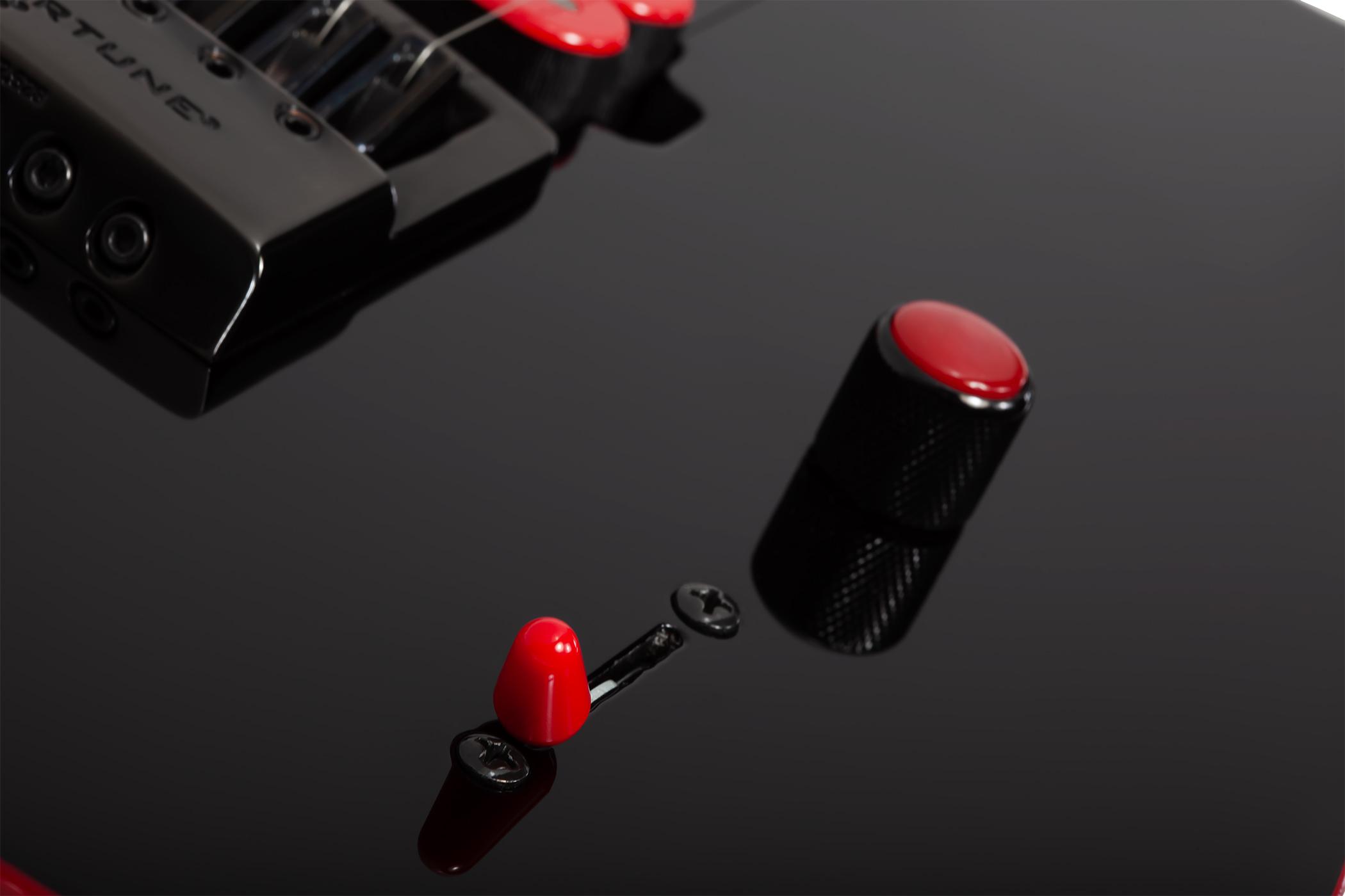 Schecter Sunset-6 ET EX Red Dawn Evertune Baritone Electric Guitar - SCH-GTR-3894 (16).jpg