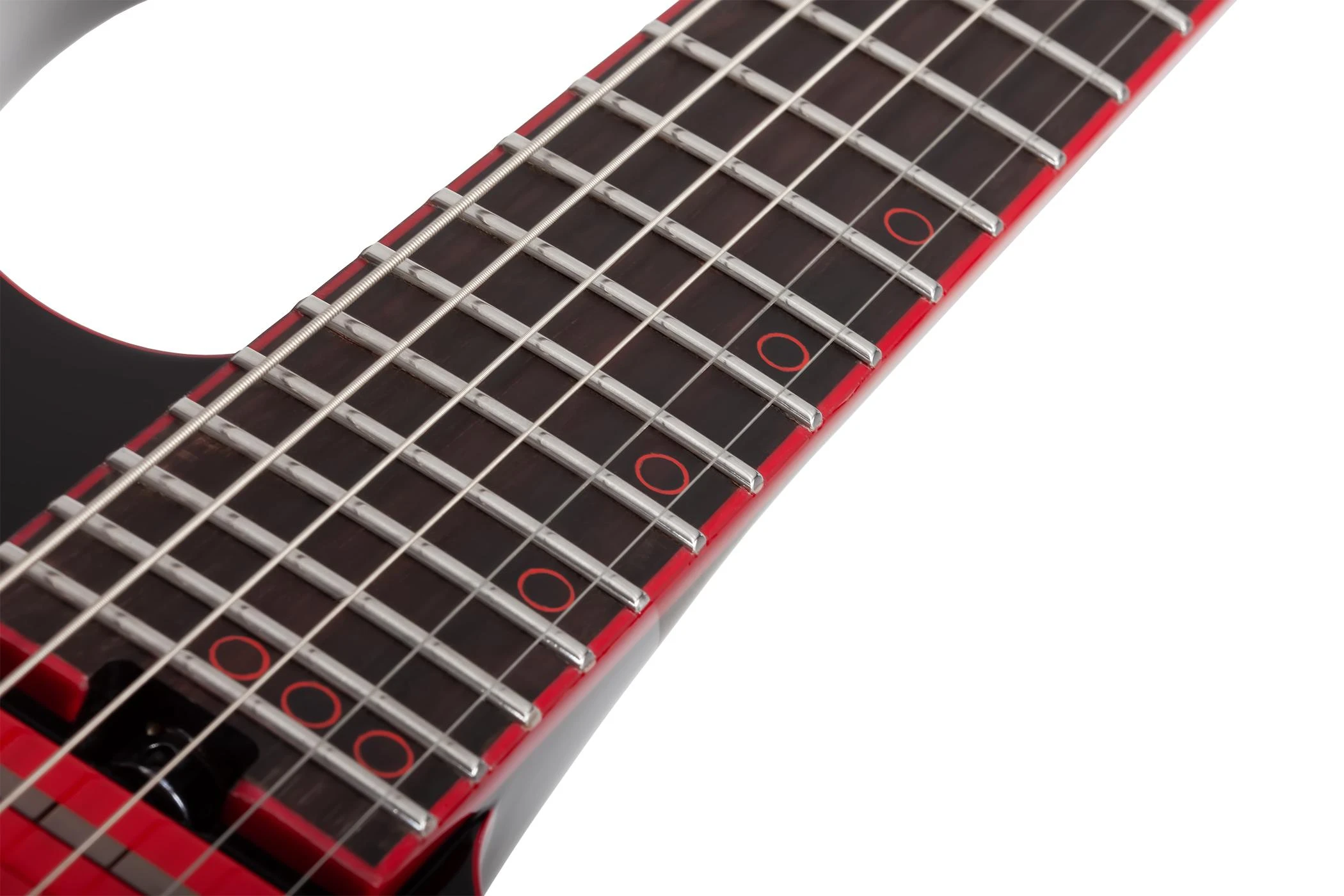 Schecter Sunset-6 ET EX Red Dawn Evertune Baritone Electric Guitar - SCH-GTR-3894 (15).jpg