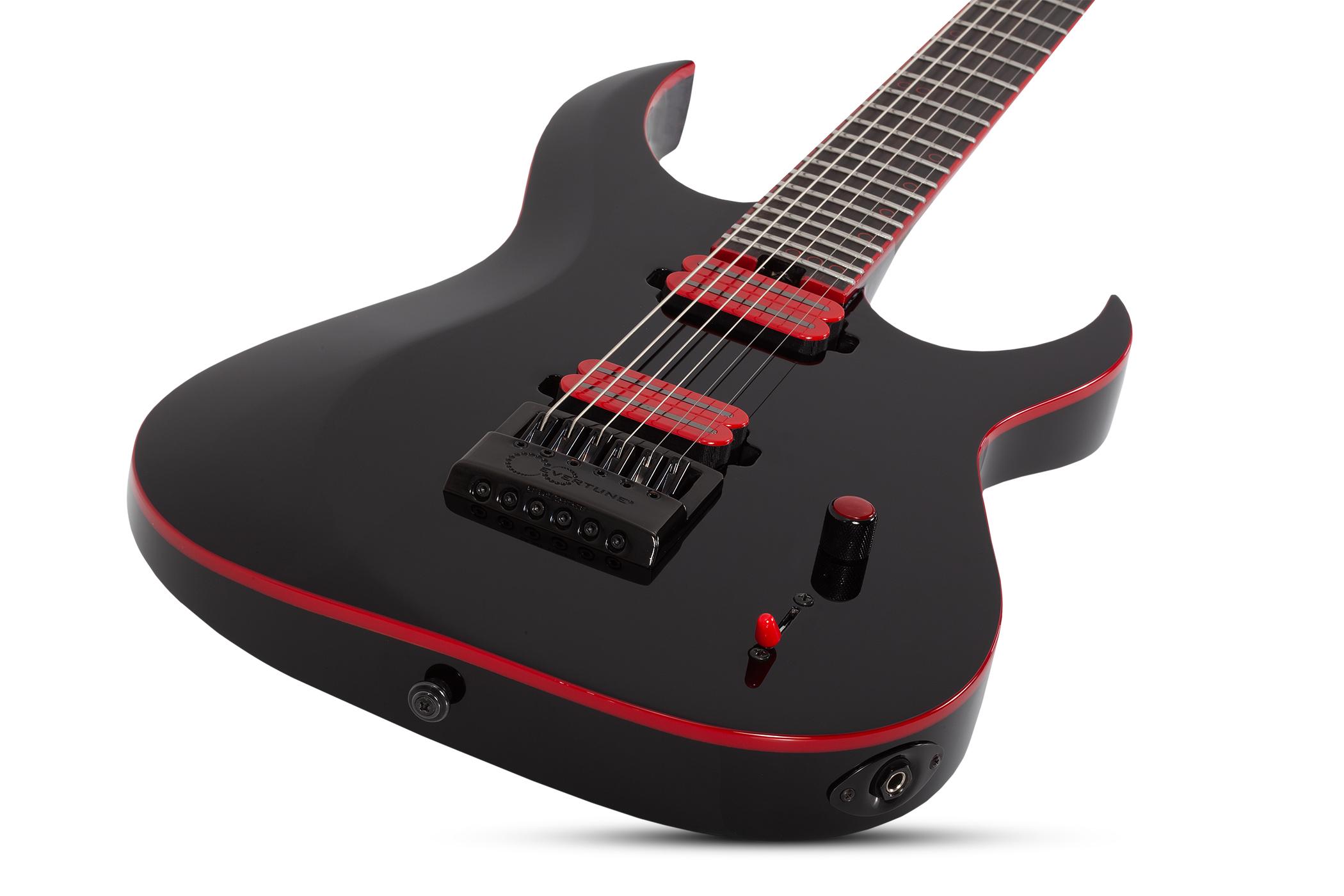 Schecter Sunset-6 ET Red Dawn Evertune Electric Guitar - SCH-GTR-3892 (3).jpg