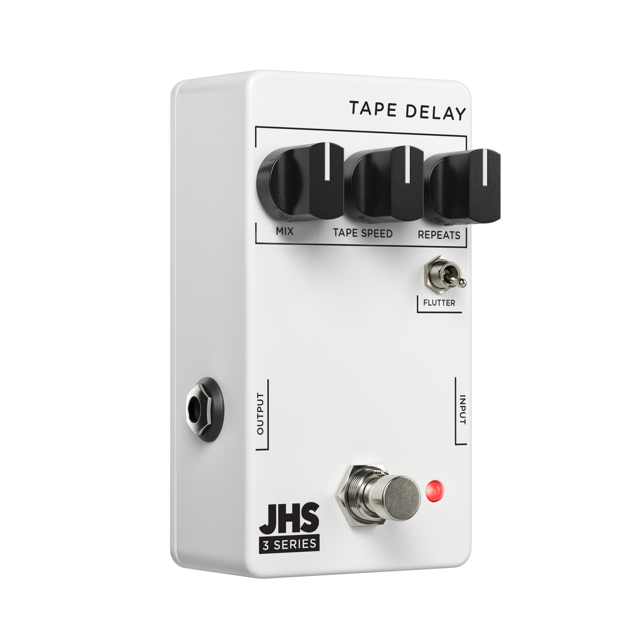 JHS 3 Series Tape Delay Pedal - JHS-Pedals-3 Series-Tape-Delay-Angle.jpg