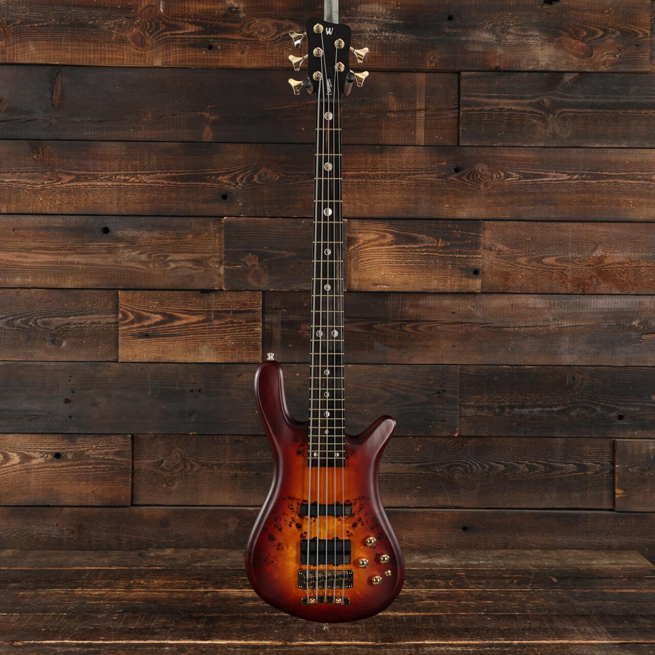 Warwick Limited Edition Teambuilt Streamer LX 5-String Bass Guitar in Honey Sunset Burst Natural - GPSM01382725 (4).jpg