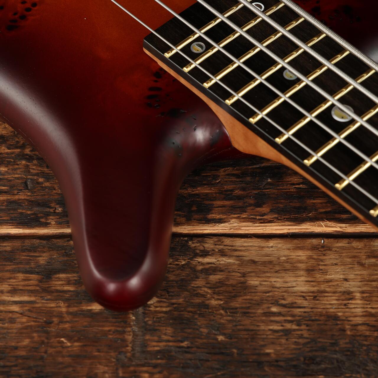 Warwick Limited Edition Teambuilt Streamer LX 5-String Bass Guitar in Honey Sunset Burst Natural - GPSM01382725 (12).jpg