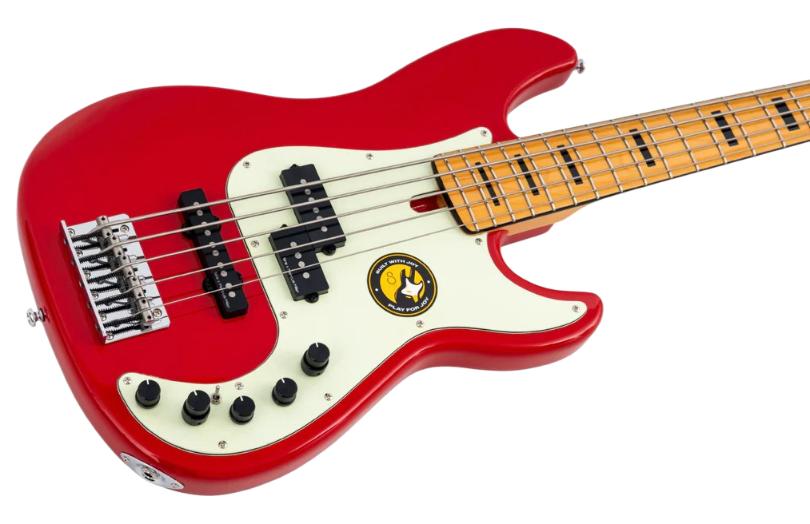 Sire Marcus Miller P7 Alder 5-String Bass Guitar 2nd Gen in Dakota Red - P7_5_RED_6_processed.jpg