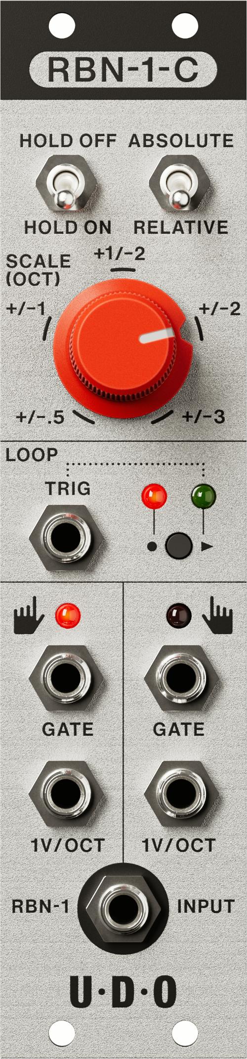 UDO RBN-1-C Eurorack Interface for RBN-1 Ribbon Controller - RBN1C (2).jpg