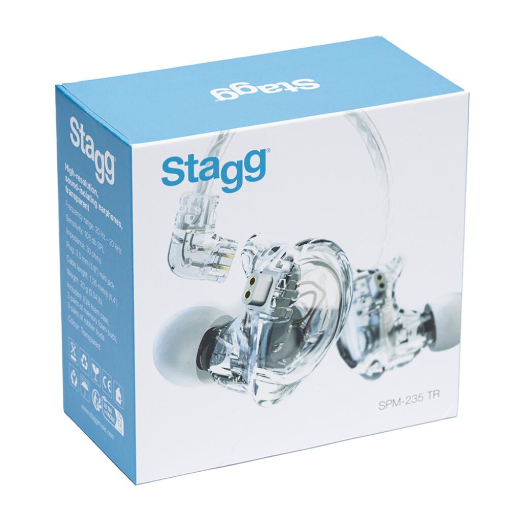 Stagg SPM-235BK High-resolution, Sound-isolating In-ear Monitor, Transparent - SPM-435TR (3)__62573.jpg