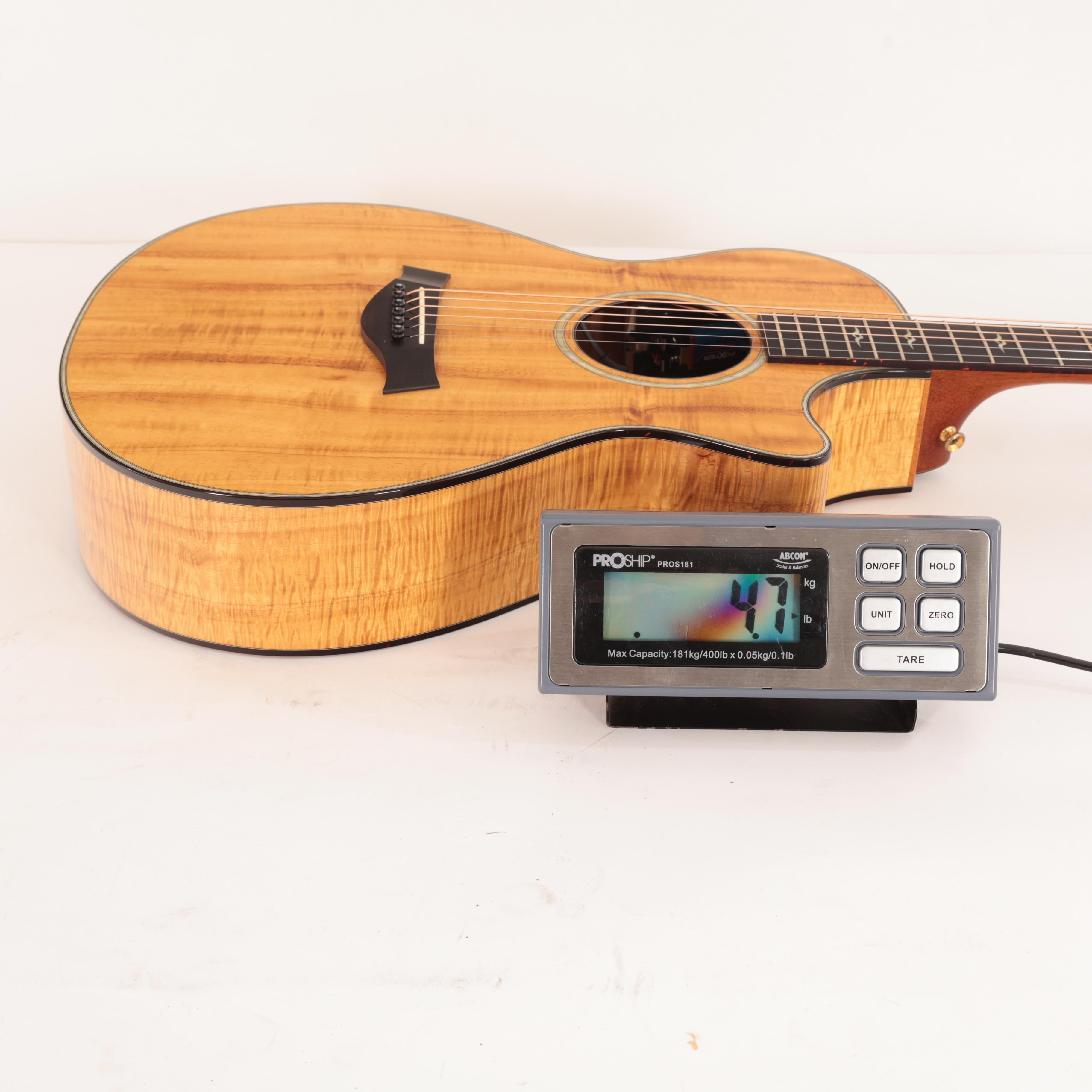 Second Hand Taylor K22ce Hawaiian Koa Acoustic-Electric Guitar 487 - SH-114-1487 (8).jpg