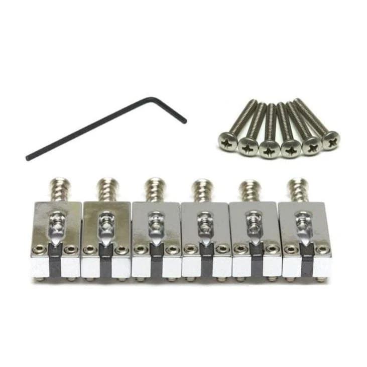 Graphtech String Saver Classics Strat & Tele Style Bridge Saddles 2 1/16" - PG-8000-00 3.jpg