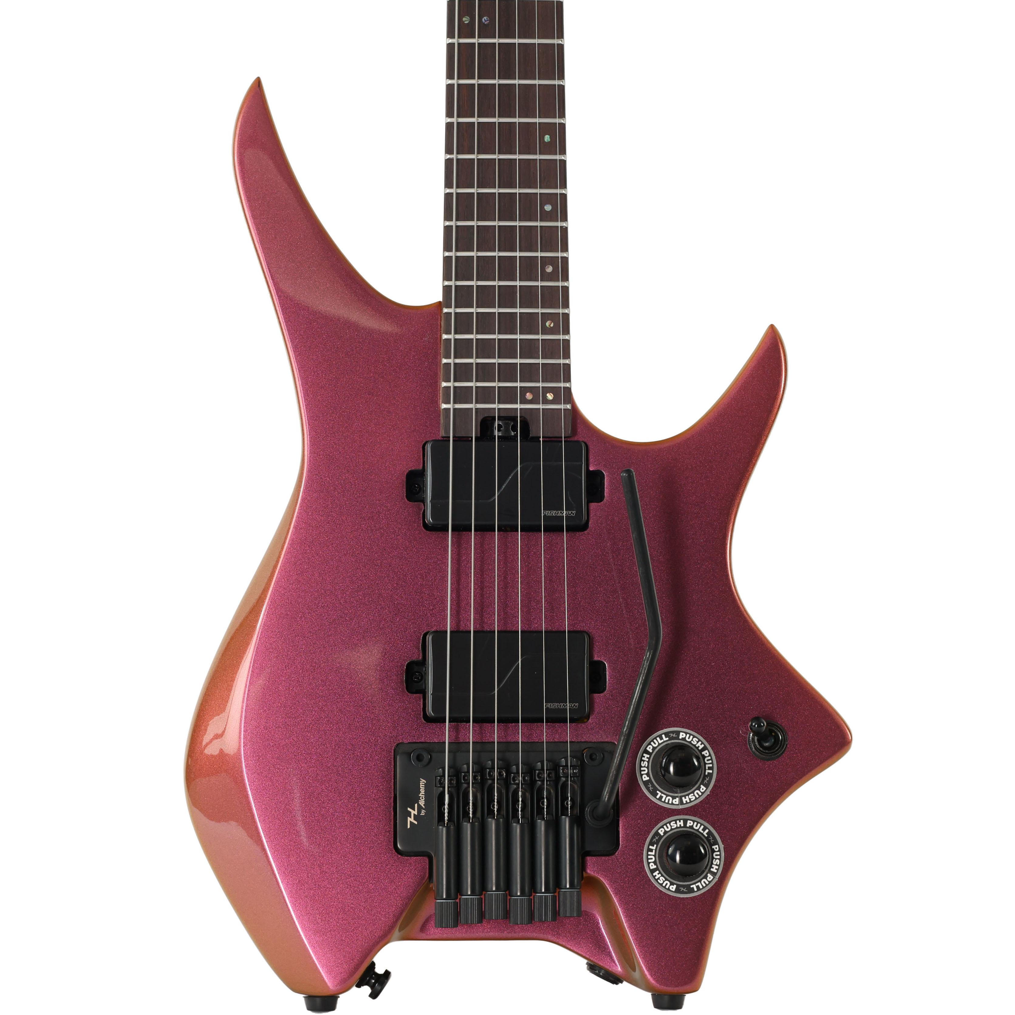 村越弘明/BUILT TO LAST HARRY HILS HN6 Next Series Headless Electric Guitar in Ultra Gold