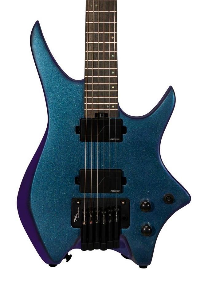 HILS HN6 Next Series Headless Electric Guitar in Ultra Violet Chameleon - Front (1)-hero-hero.jpg