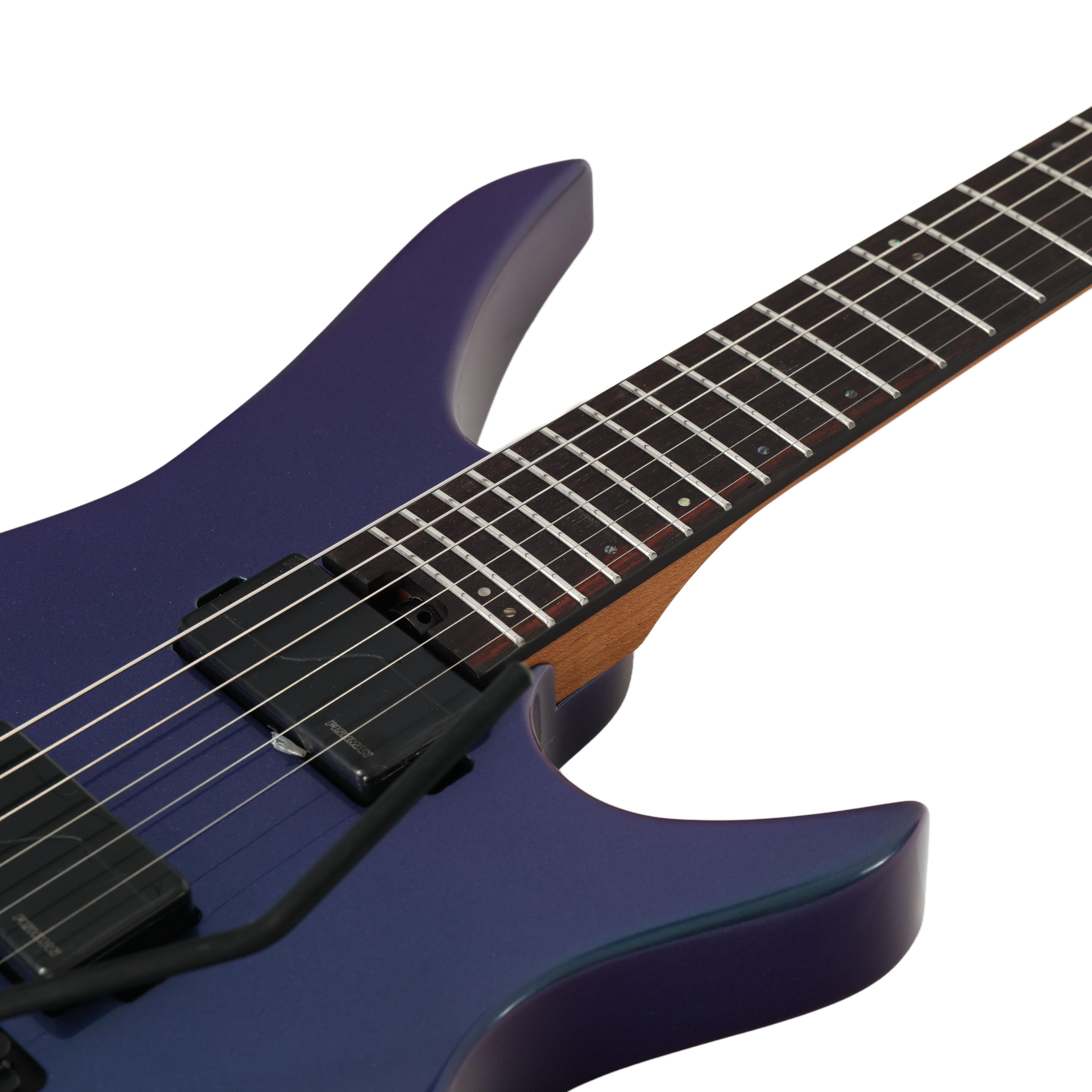 HILS HN6 Next Series Headless Electric Guitar in Ultra Violet Chameleon - HN6G-NS-UV-Photo-Pickups.jpg