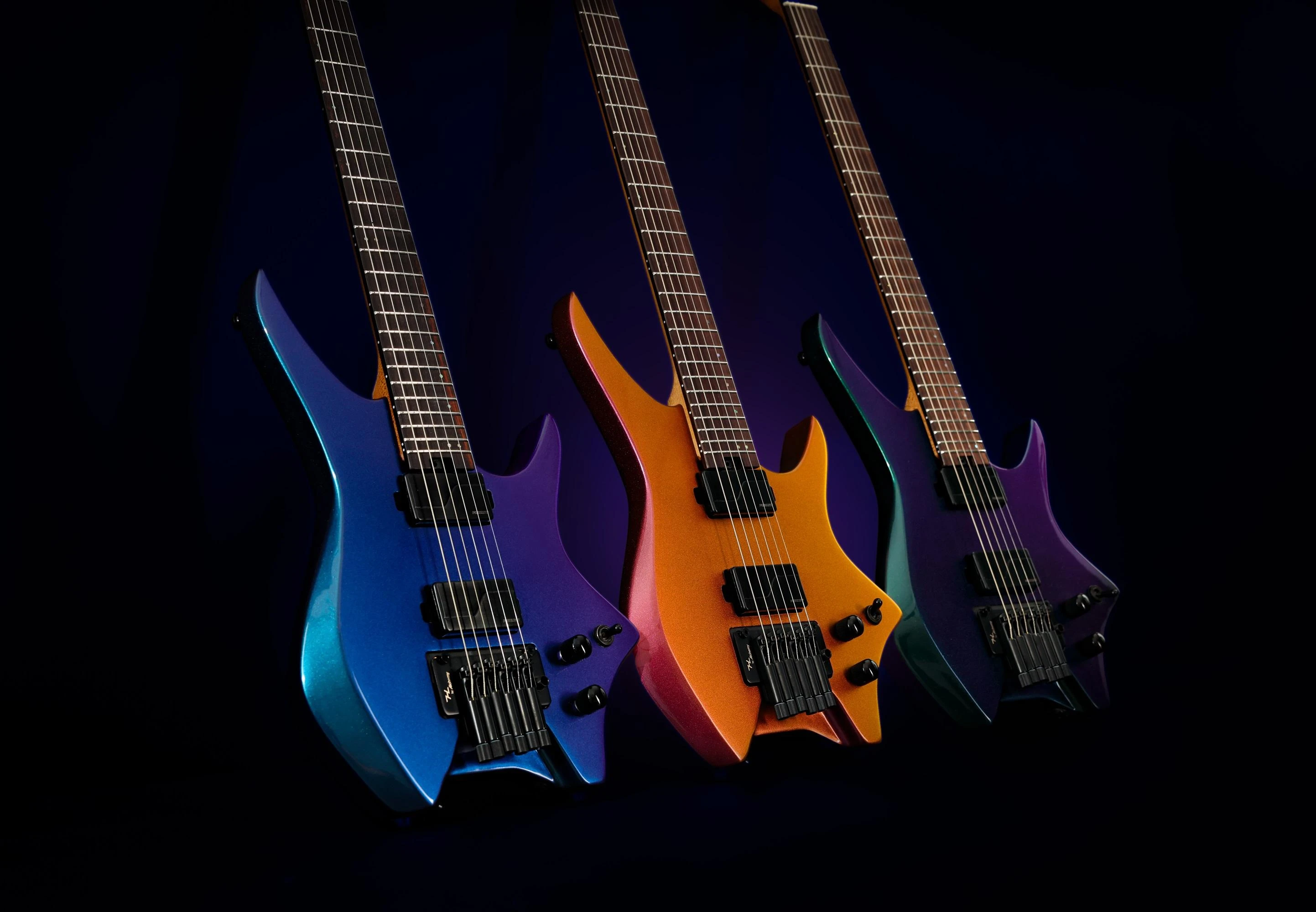 HILS HN6 Next Series Headless Electric Guitar in Ultra Violet Chameleon - HN6G-NS-UG  HN6G-NS-CG  HN6G-NS-UV (1).jpg
