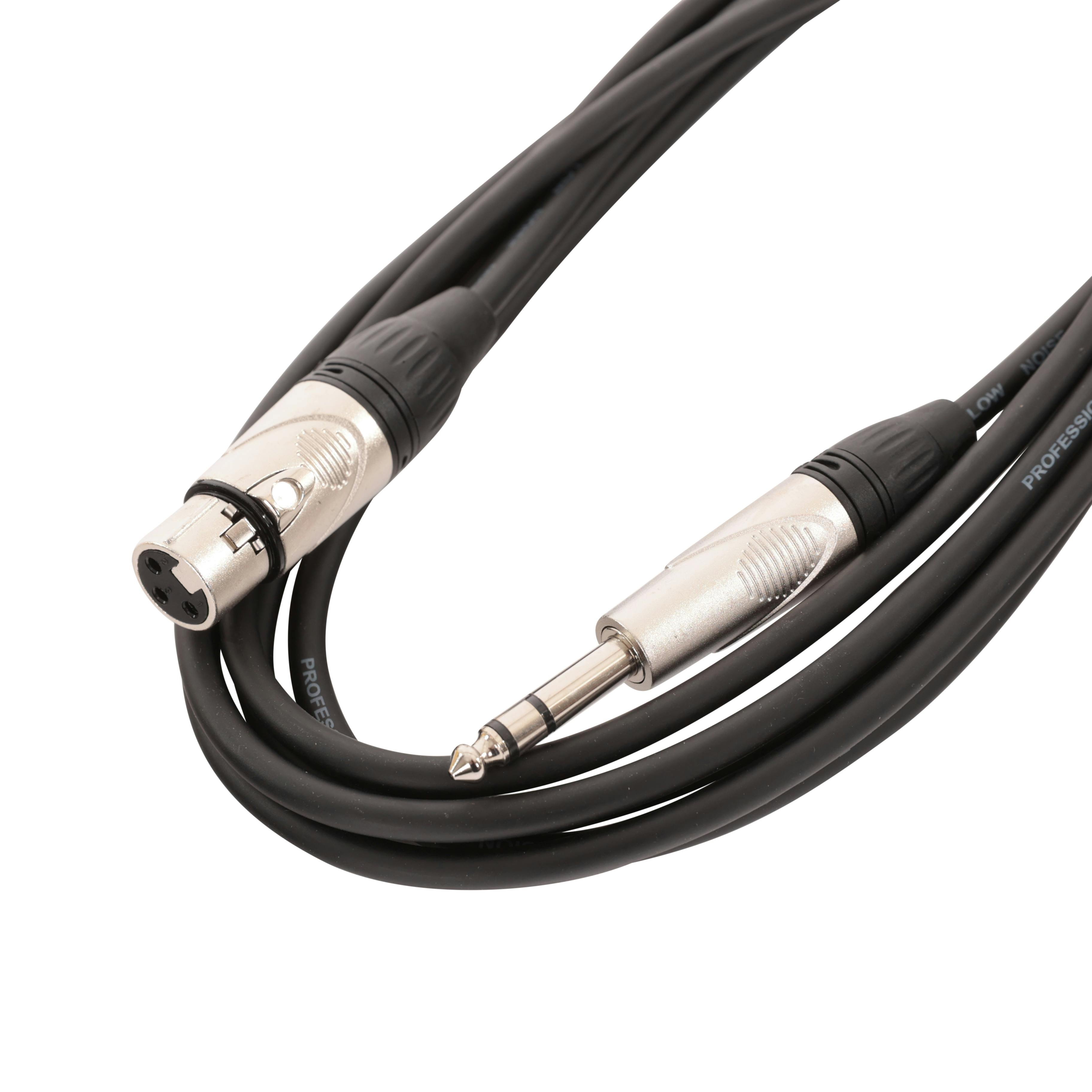 Ordo Microphone Cable XLR to TRS Jack 3m 10 feet - C-AC2-3-2XF-1SJ-C-AC2-3-2XF-1SJ-3.jpg