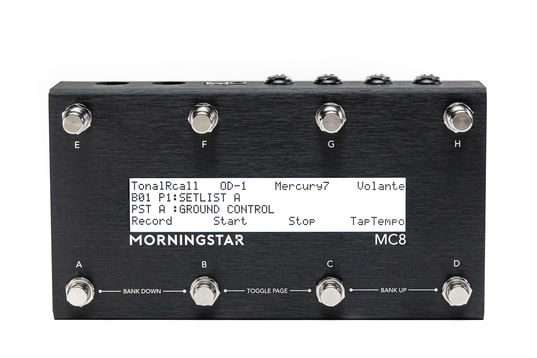 Morningstar MC8 MIDI Controller - MC8 Front.jpg