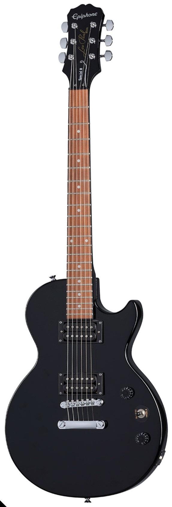 Epiphone Les Paul Special Satin E1 In Vintage Worn Ebony - ENSVEBVCH1 (2).jpg