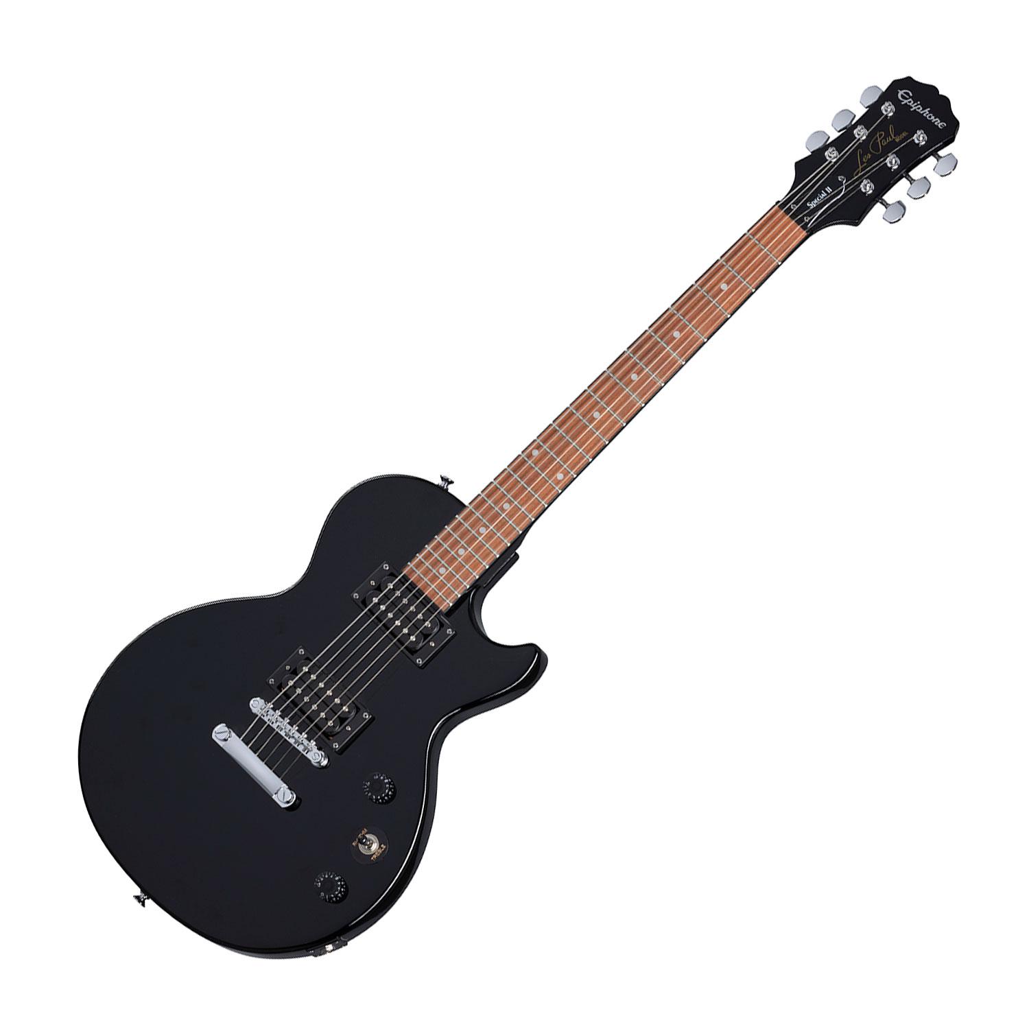 Epiphone Les Paul Special Satin E1 In Vintage Worn Ebony - ENSVEBVCH1 (3).jpg