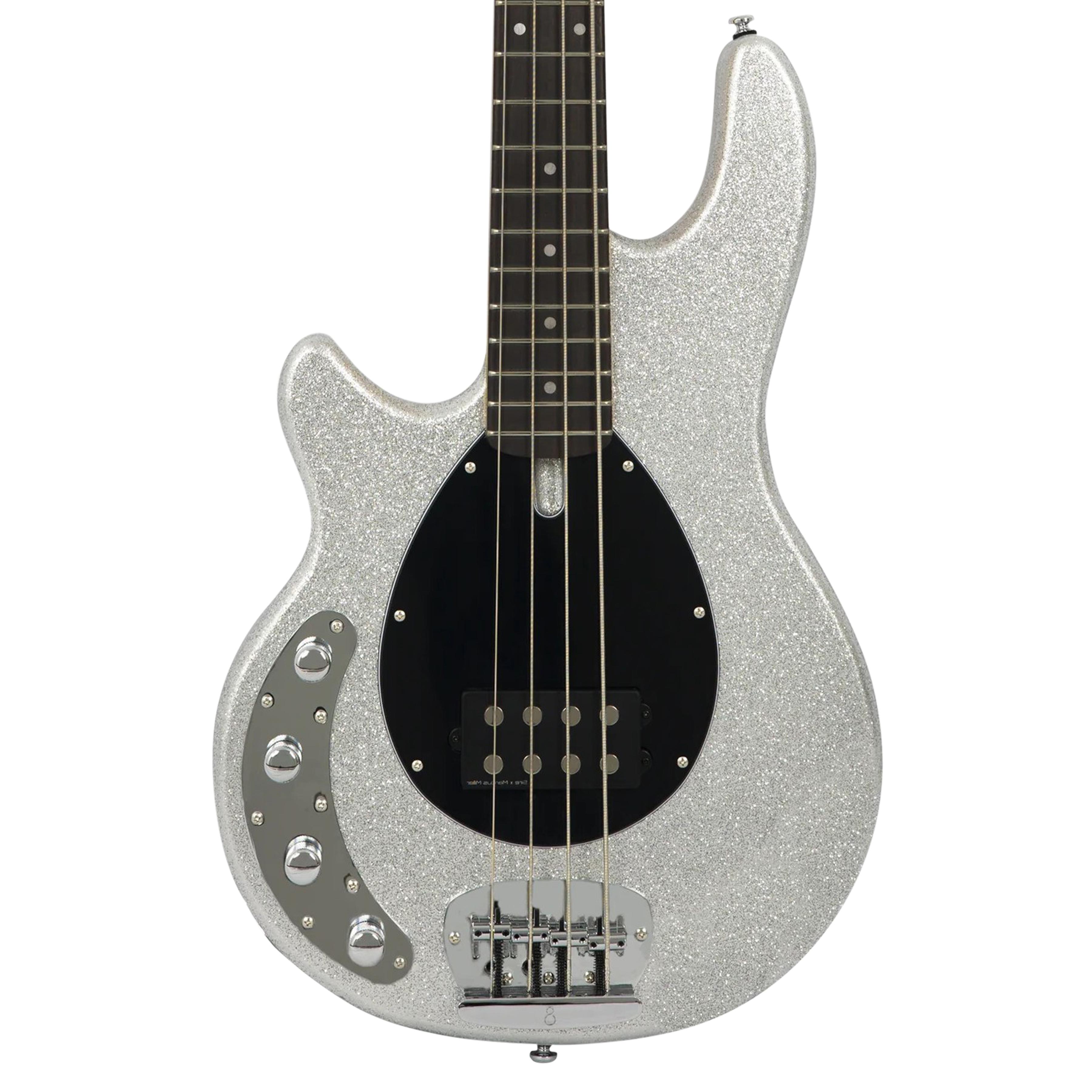 Sire Marcus Miller Left Handed Z3 4-String Bass Guitar in Silver Sparkle - SIREZ34LHSILVERSP-Body.jpg