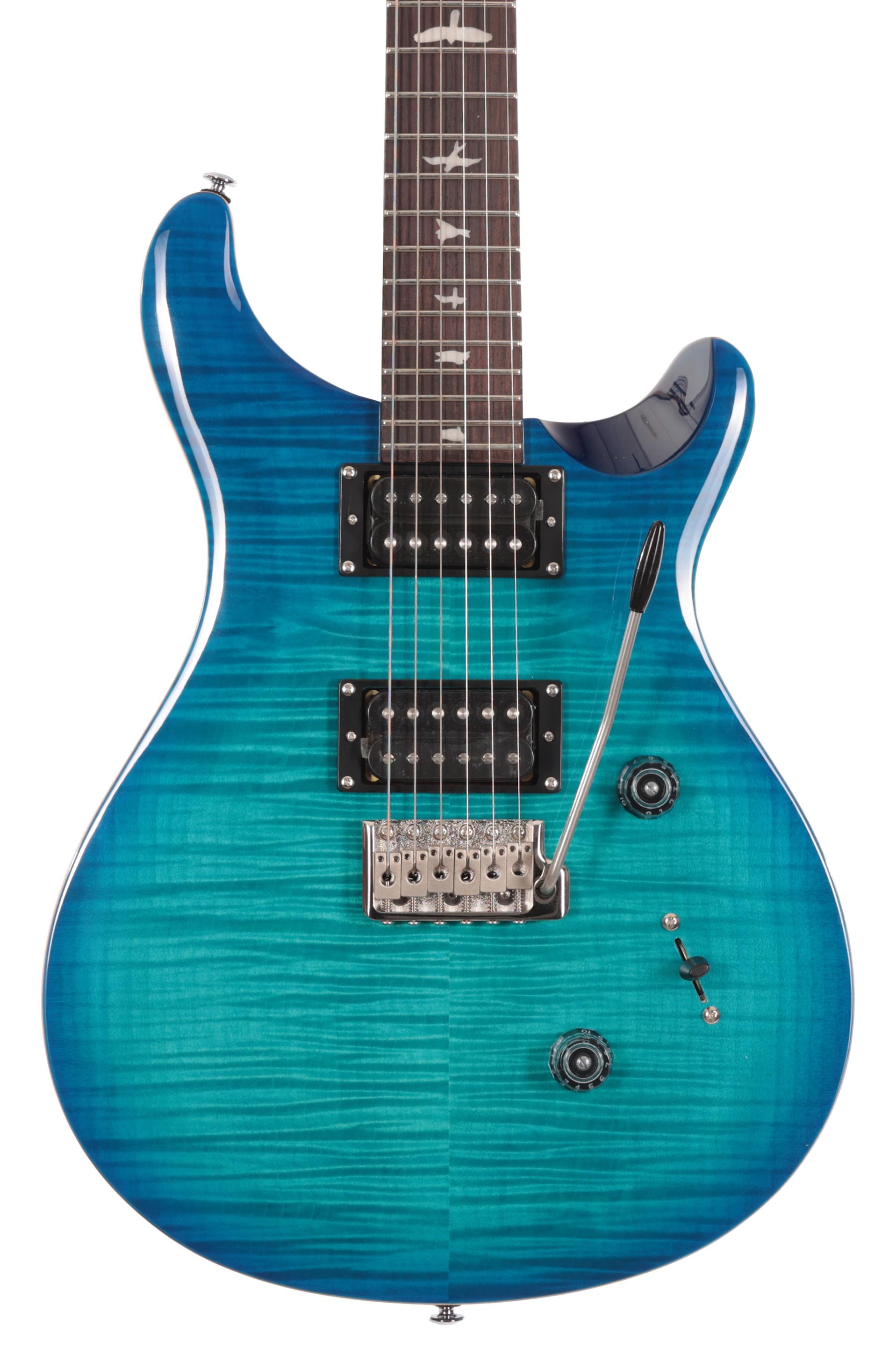 PRS Limited Edition SE Custom 24 Electric Guitar in Lake Blue - SECU44LB (2).jpg