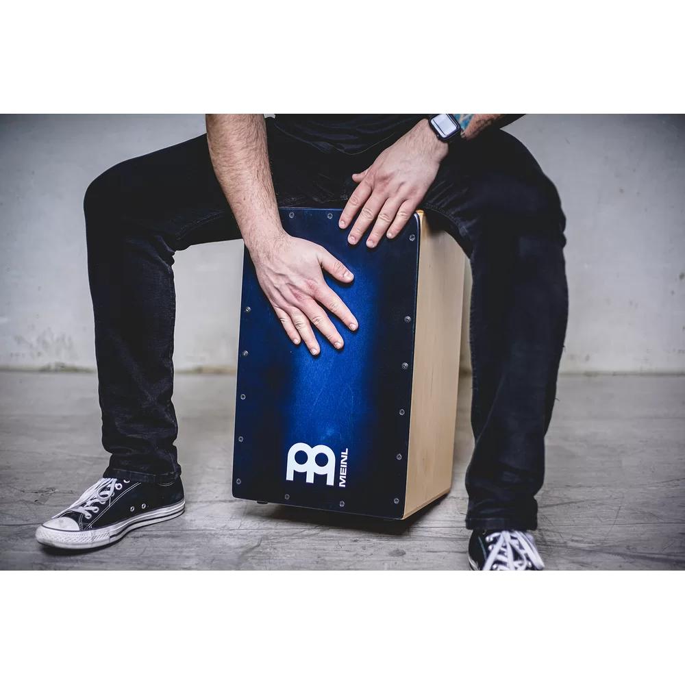 Meinl Percussion Snarecraft Cajon, Blue Burst - SC100BLB_web_lifestyle_07.jpg