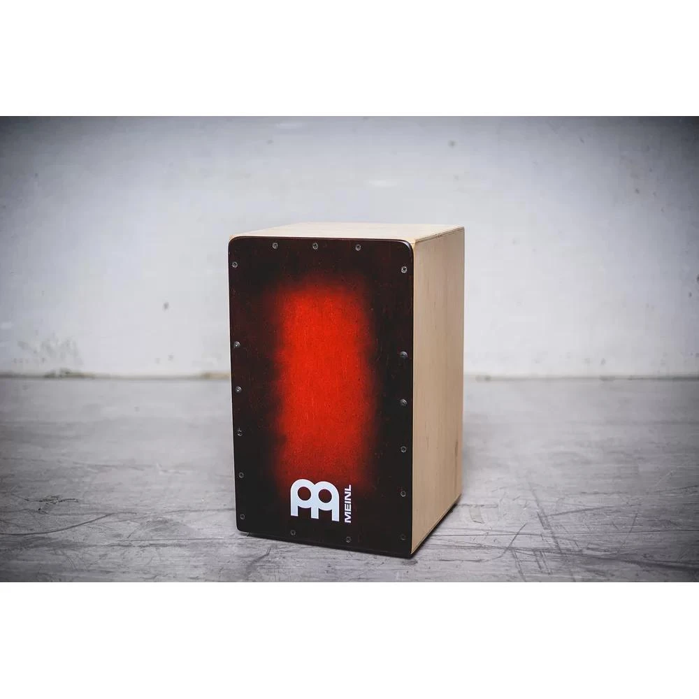 Meinl Percussion Snarecraft Cajon, Red Burst - SC100RDB_web_lifestyle_01.jpg