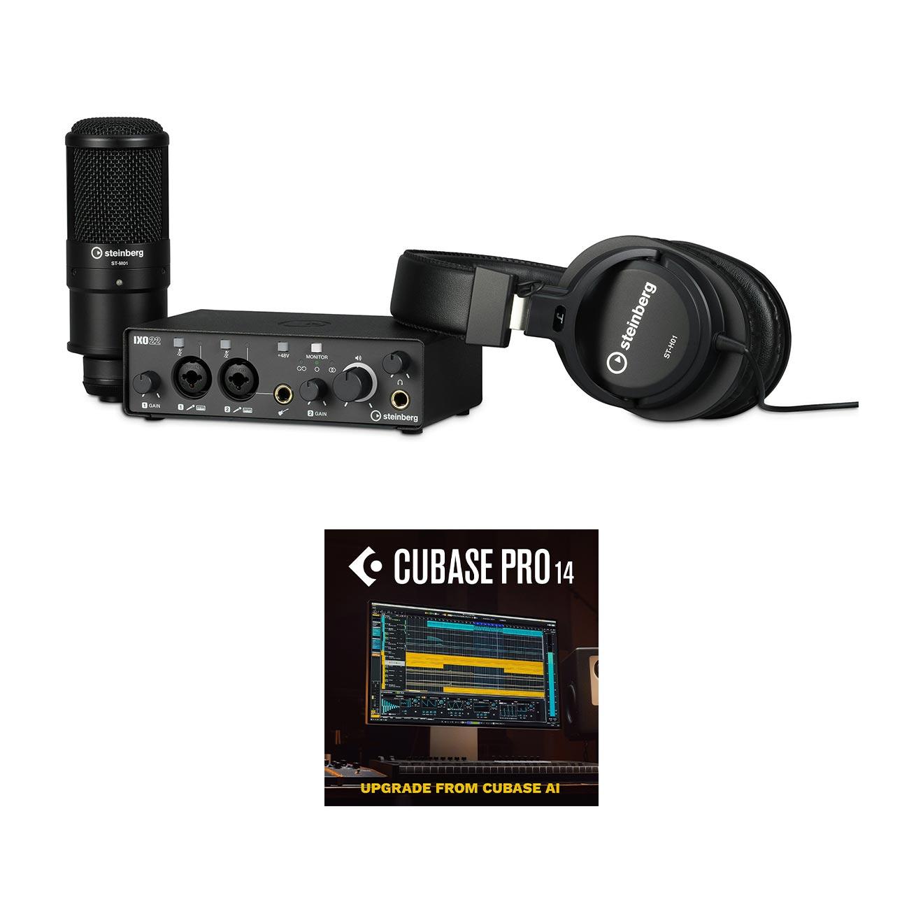 Steinberg IXO Recording Pack with Cubase Pro Upgrade - BUN-IXOREC-PRO.jpg