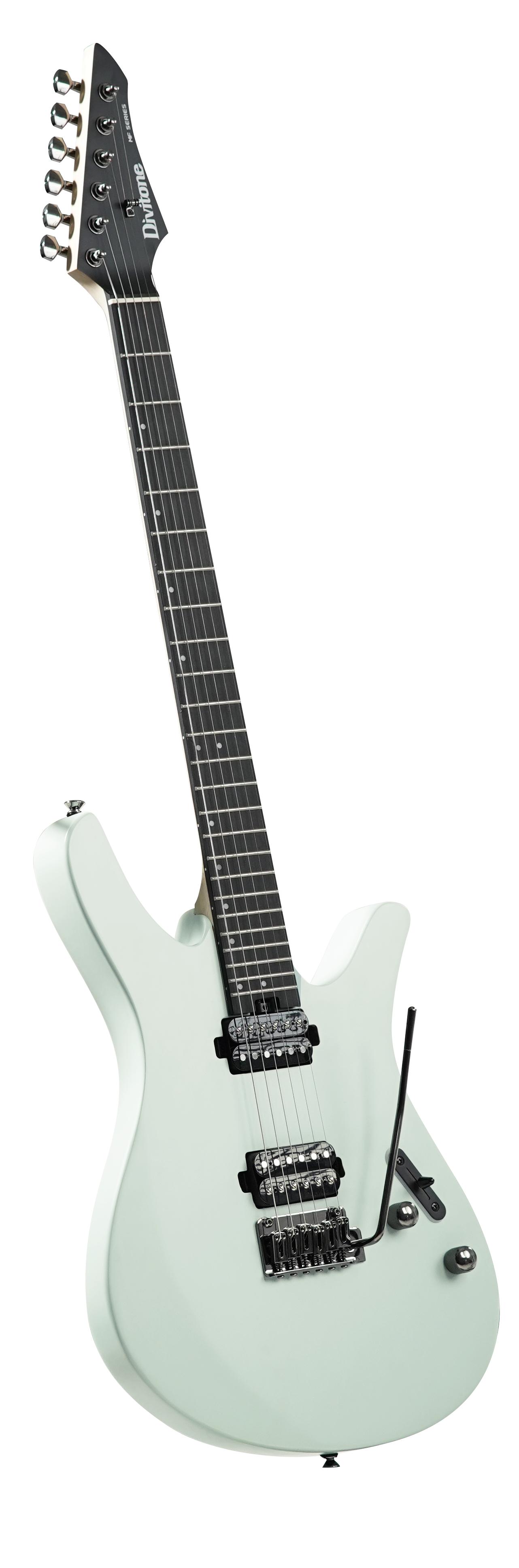 Divitone MF Studio Smart Modelling Electric Guitar in Flourite Green - DSG10_ gray_Perspective_Hi_V01_230525.jpg