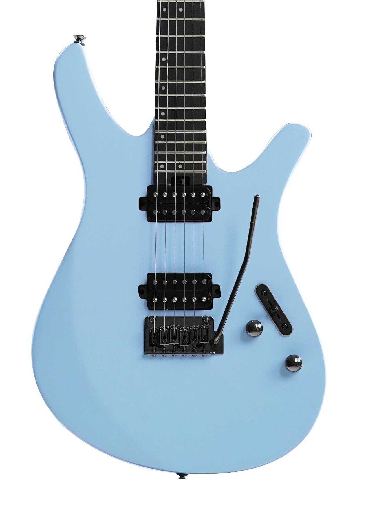  Divitone MF Studio Smart Modelling Electric Guitar in Bay Area Blue - DSG10_ blue_Front_Hi_V01_230525-hero.jpg