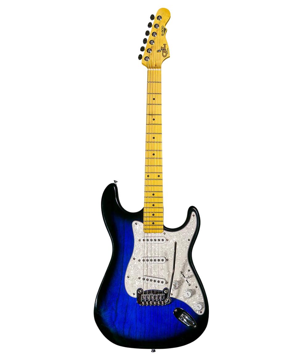 G&L Tribute S-500 Electric Guitar in Blueburst  - G&L S 500 Blueburst-.jpg