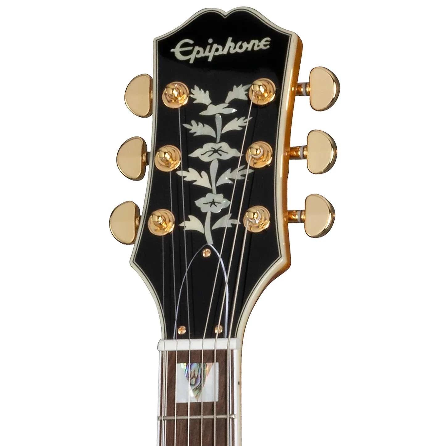 Epiphone Original Sheraton Semi-Hollow Left Handed Electric Guitar in Natural - EOSHNAGH1L (4).jpg