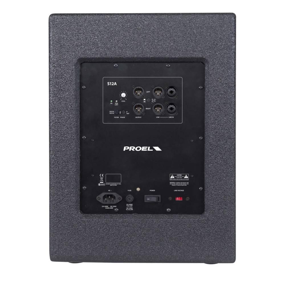PROEL S12A 600W Active 12" Subwoofer - S12A (4).jpg