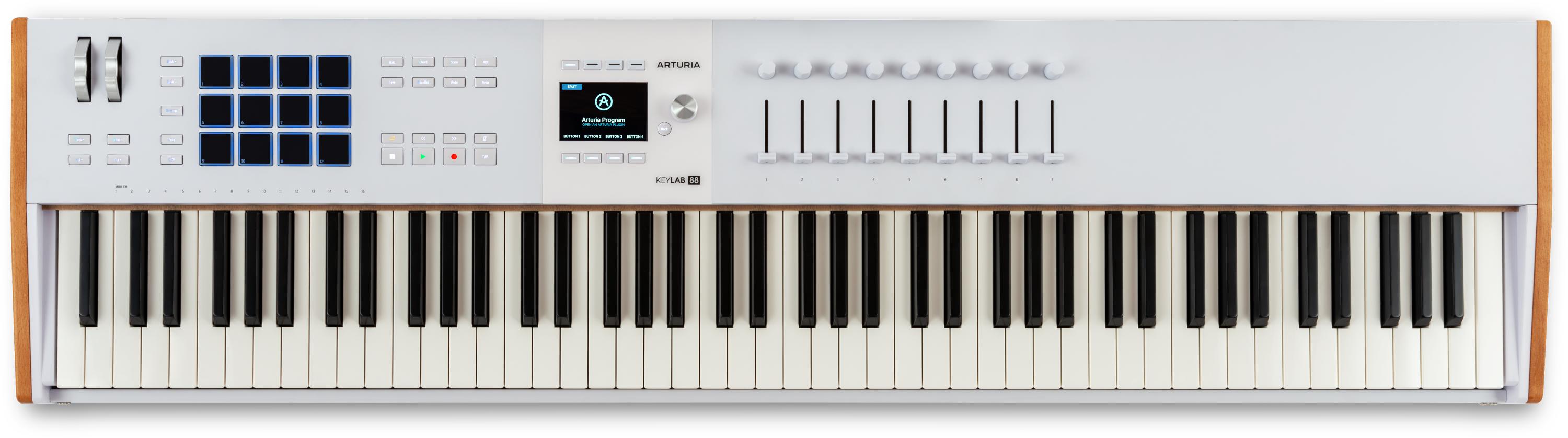 Arturia KeyLab 88 MK3 MIDI Keyboard & Controller in WHITE - 231641 (4).jpg