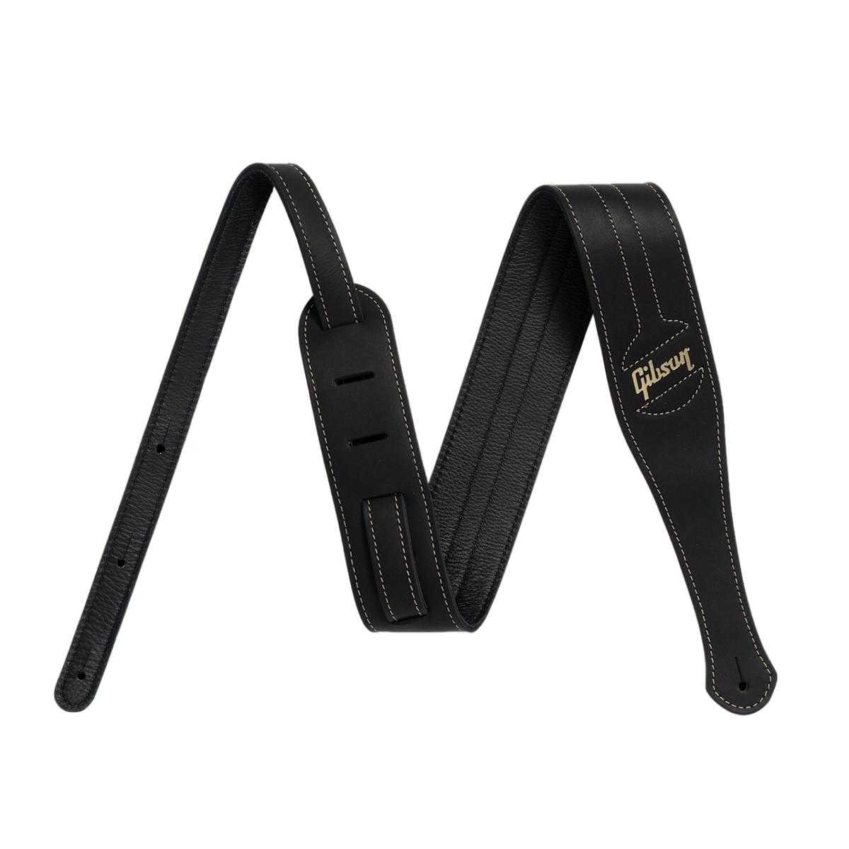 Gibson The Classic Strap in Black - ASCL-BLK_front-1.jpg