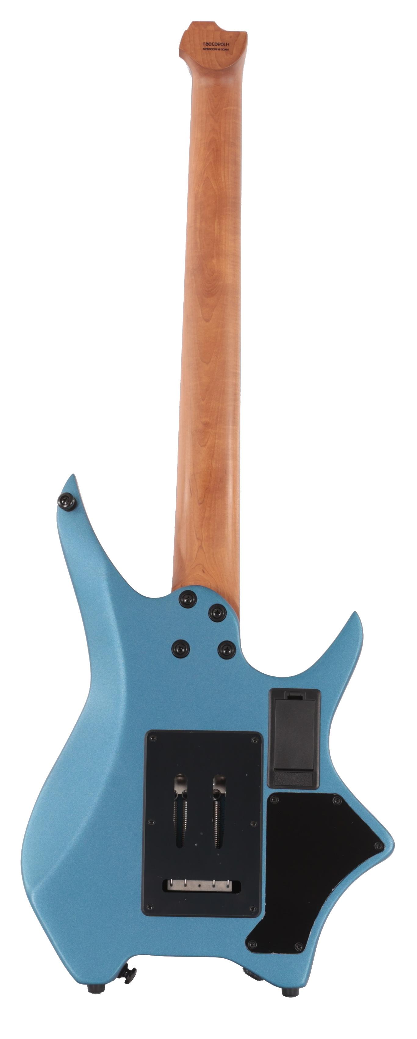 HILS NEXT HN5 Left Handed Headless Electric Guitar in Satin Metallic Electric Blue - HN5SL-NS-MEB   (3).jpg