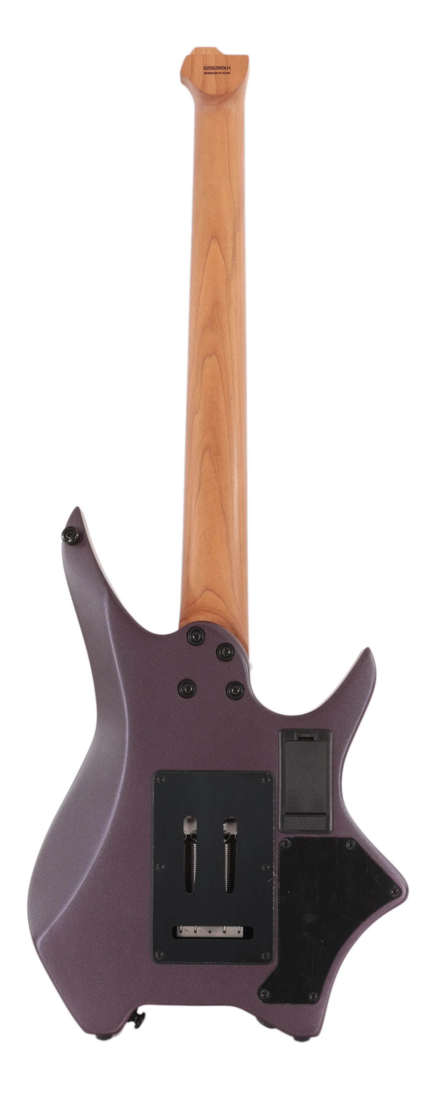 HILS NEXT HN5 Left Handed Headless Electric Guitar in Satin Metallic Deep Purple - HN5SL-NS-MDP  (3).jpg