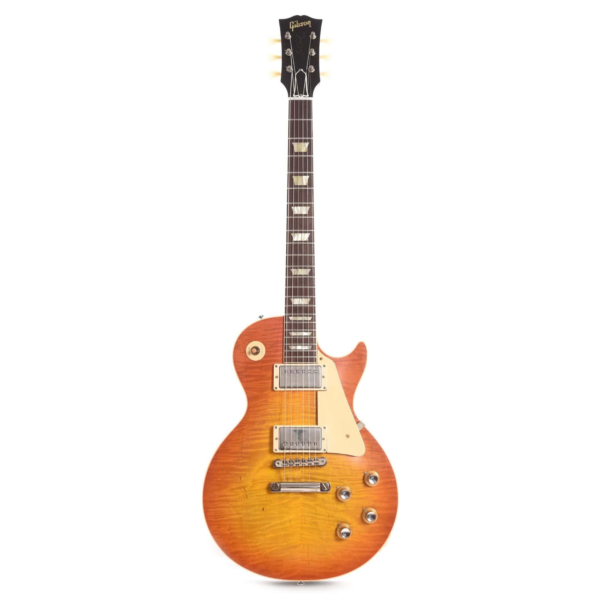 Gibson Custom Shop Murphy Lab Collection 1960 Les Paul Standard Reissue Ultra Light Aged in Orange Lemon Fade - LPR60ULOLFNH1 2.jpg