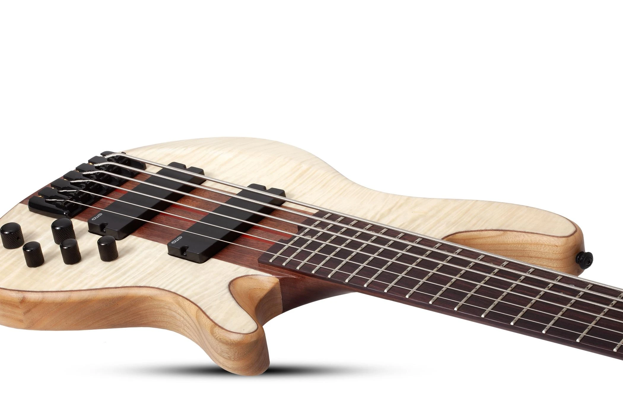 Schecter Charles Berthoud CB-6 6-String Bass Guitar in Natural Satin - Charles Berthoud CB-6 Natural Satin NECK JOINT copy.jpg