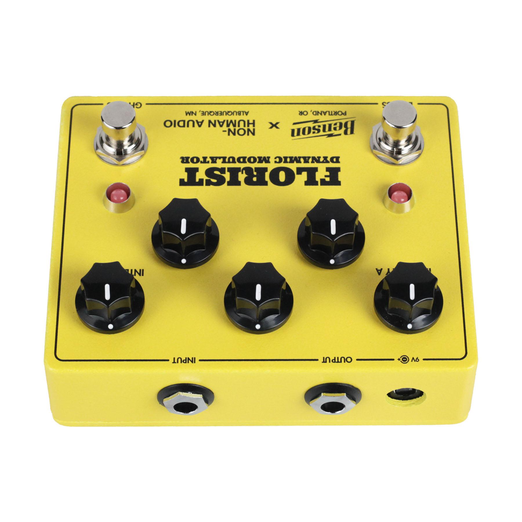 Benson Florist Dynamic Modulator Pedal in Yellow - BensonNHA_Florist_YLW_STOCK_5 copy.jpg
