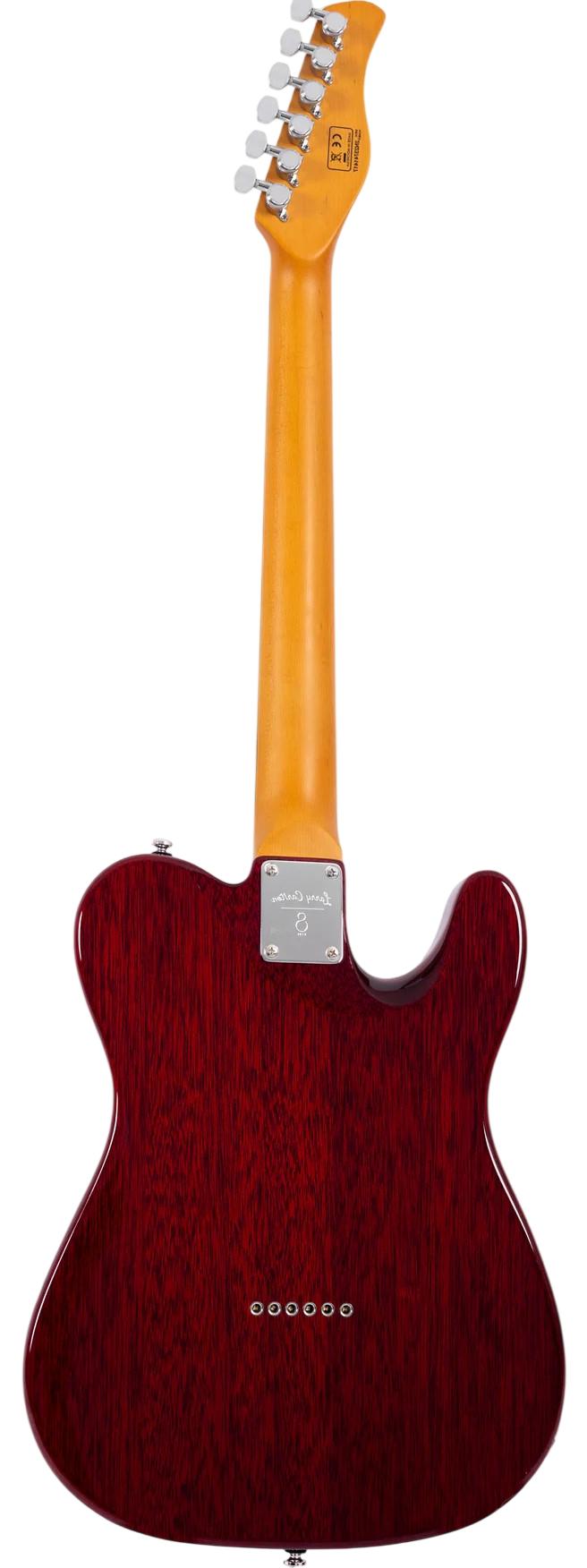 Sire Larry Carlton T7TM Left Handed Electric Guitar in See Through