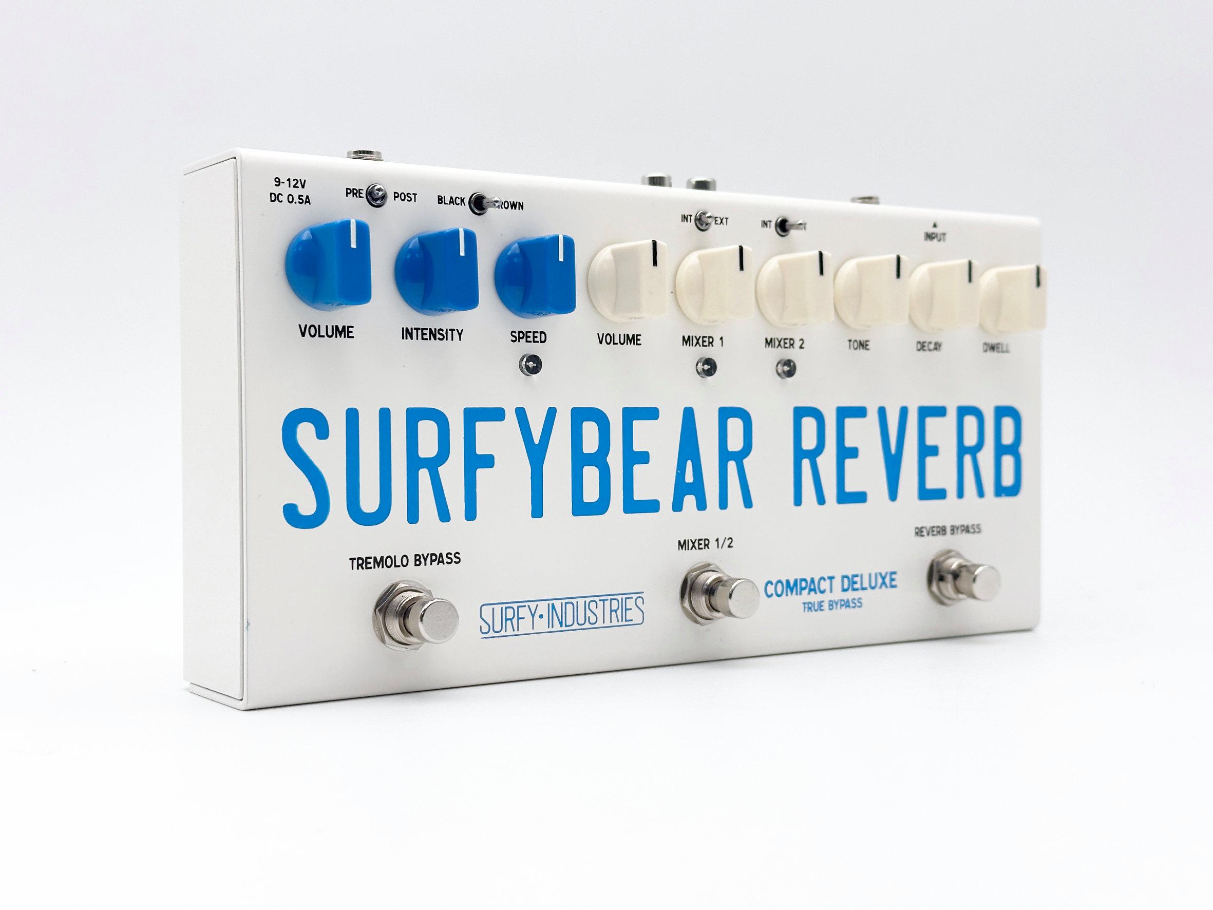 ギター SURFYBEAR REVERB Surfy Industries Surfy Industries SurfyBear Reverb Compact Deluxe - Andertons Music Co
