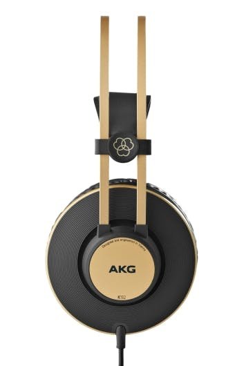 AKG K92 Closed Back Studio Headphones in Black/Gold - 101532-seitlich_white_V3.jpg