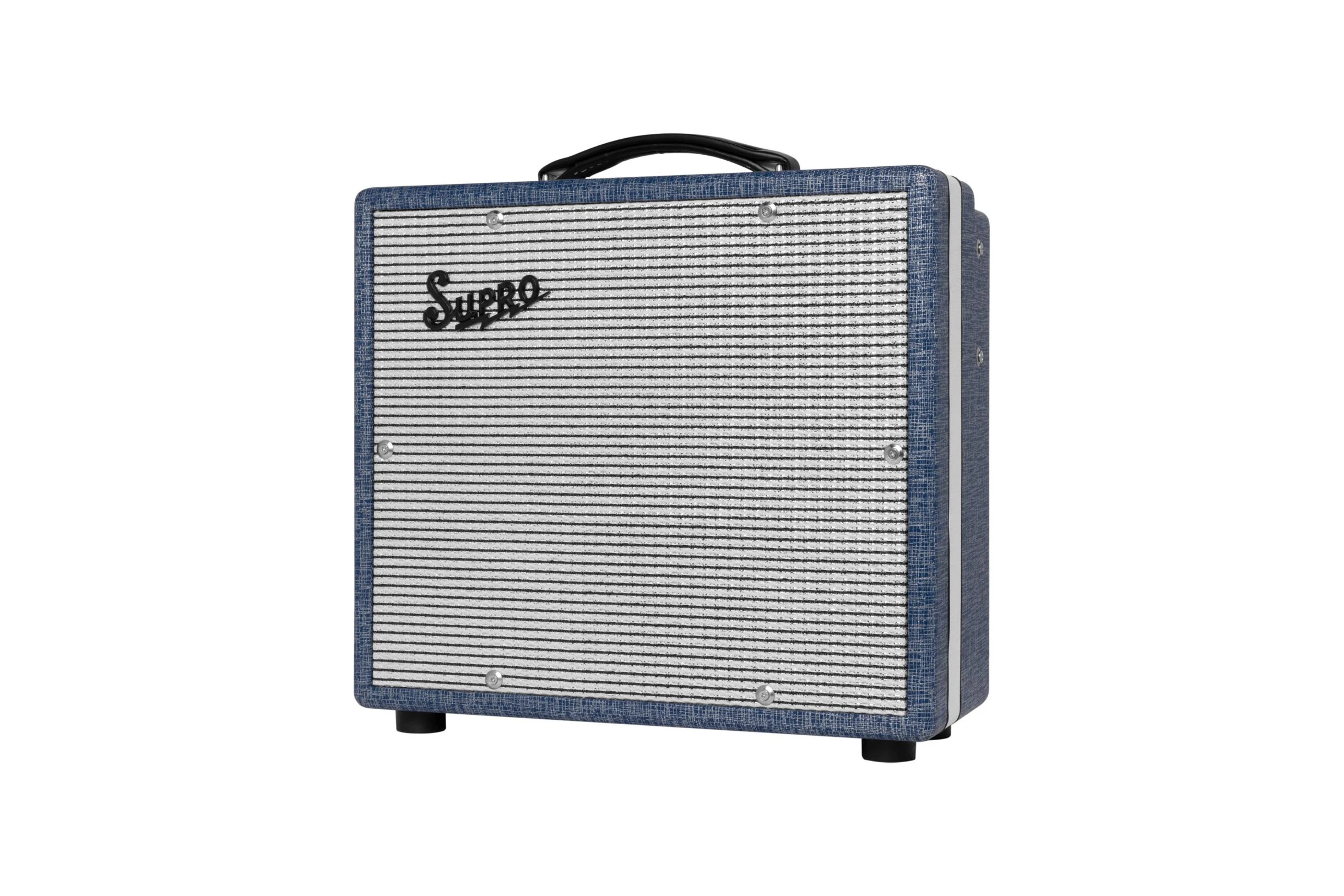 Supro 1608R Montauk 1x10 15W Combo Amp in Blue Rhino Hide - Montuak 4.jpg