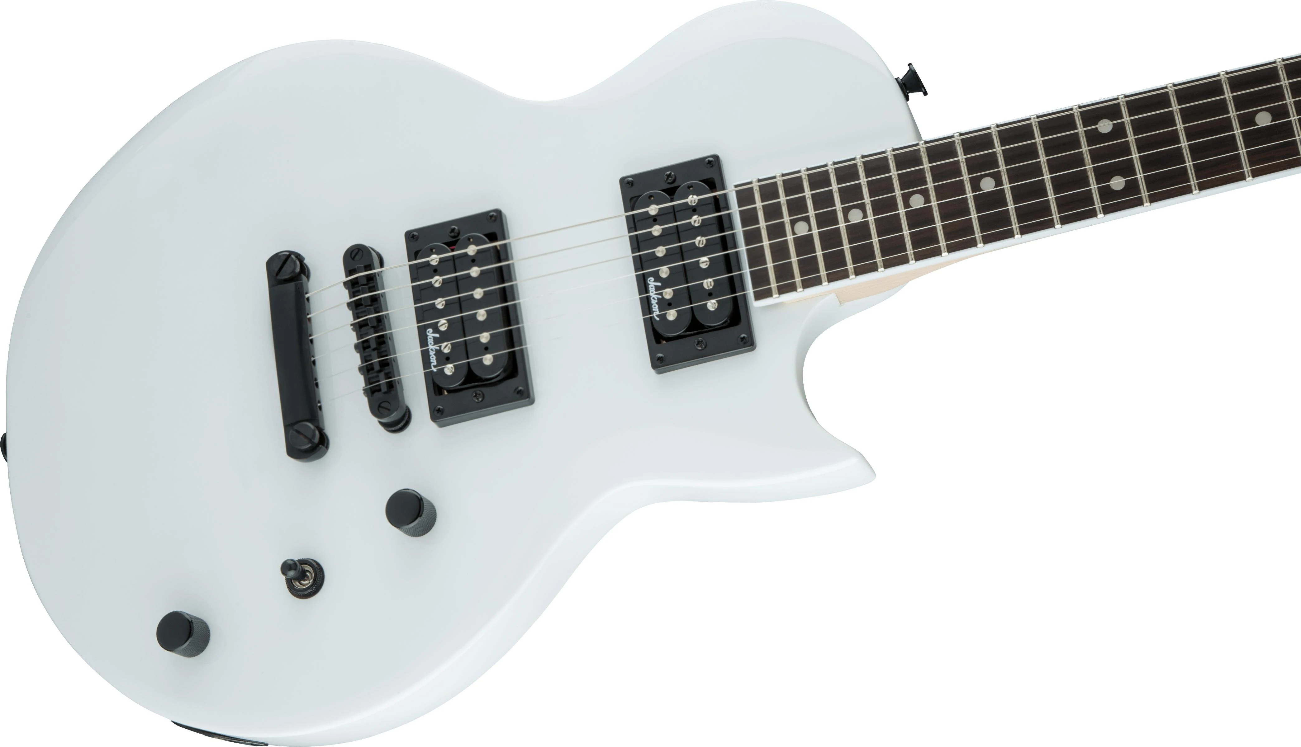 Jackson JS Series Monarkh SC JS22 Electric Guitar in Snow White  - 2916912576_gtr_cntbdyright_001_nr.jpg