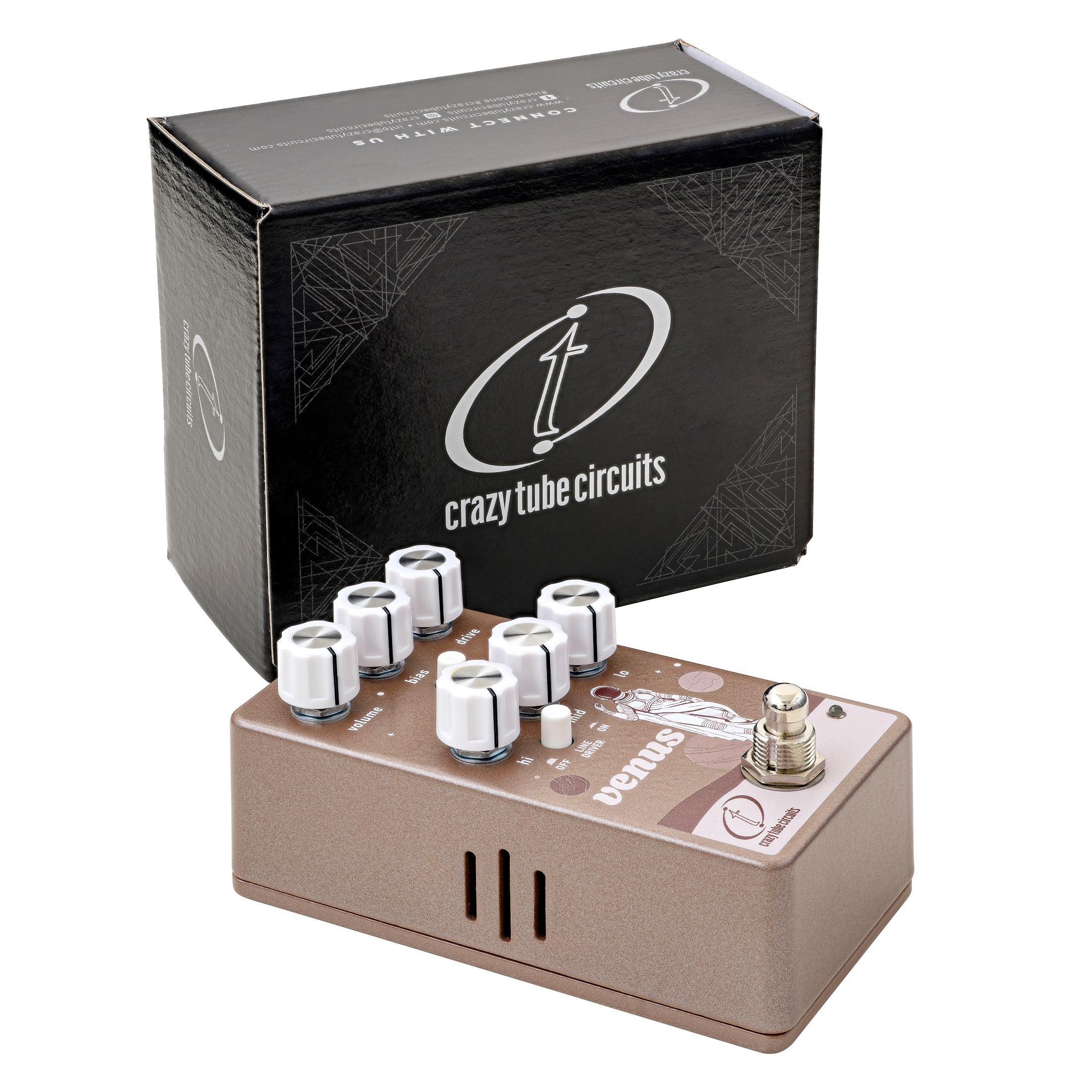 Crazy Tube Circuits VENUS Tube Overdrive Distortion FX Pedal - Venus_box.jpg